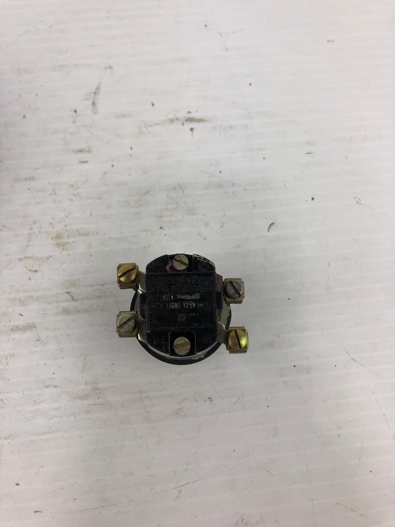 Siemens 3SR4 Pilot Light Switch Indicating Lamp 1-5/8"