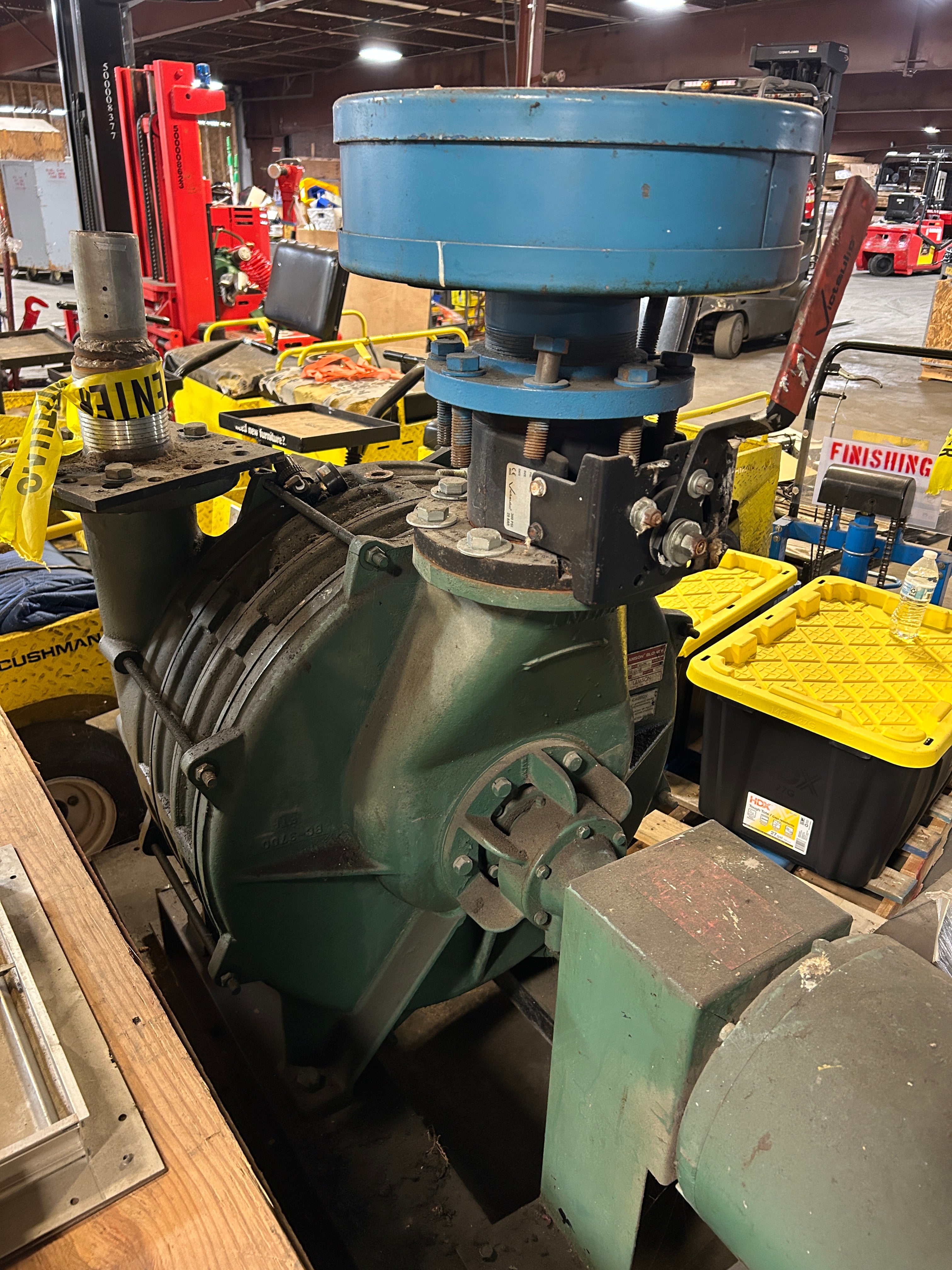 Lamson Blower 554-4-0-AD 871070 25 HP Baldor Motor with Stoddard Silencers F64-5