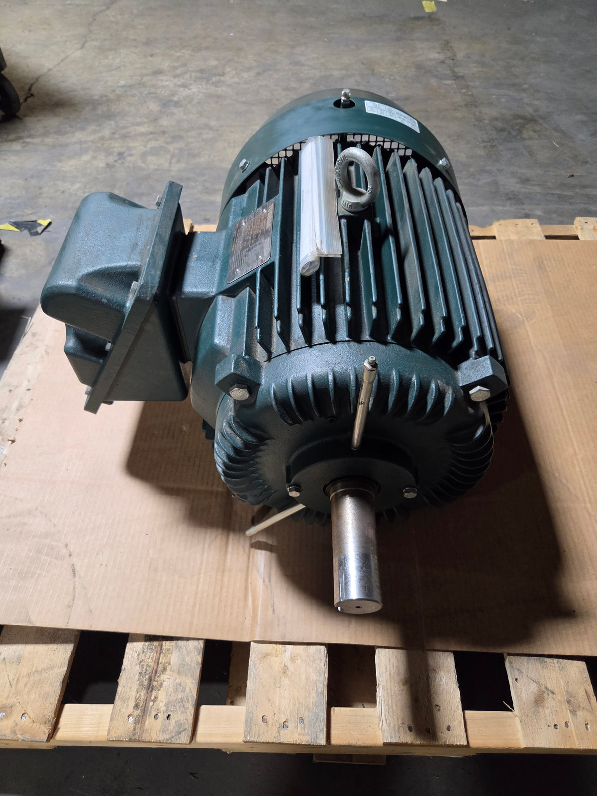 Toshiba 0254SDSR41A-P 25HP 3PH AC Motor 230/460V 1770 RPM Severe Duty 284T