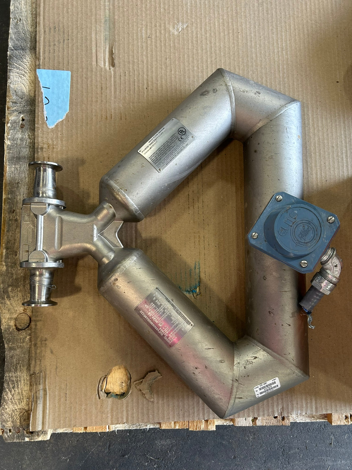 Micro Motion CMF100M339NRAUEZZZ Mass Flow Sensor 275PMAX 625PSIG