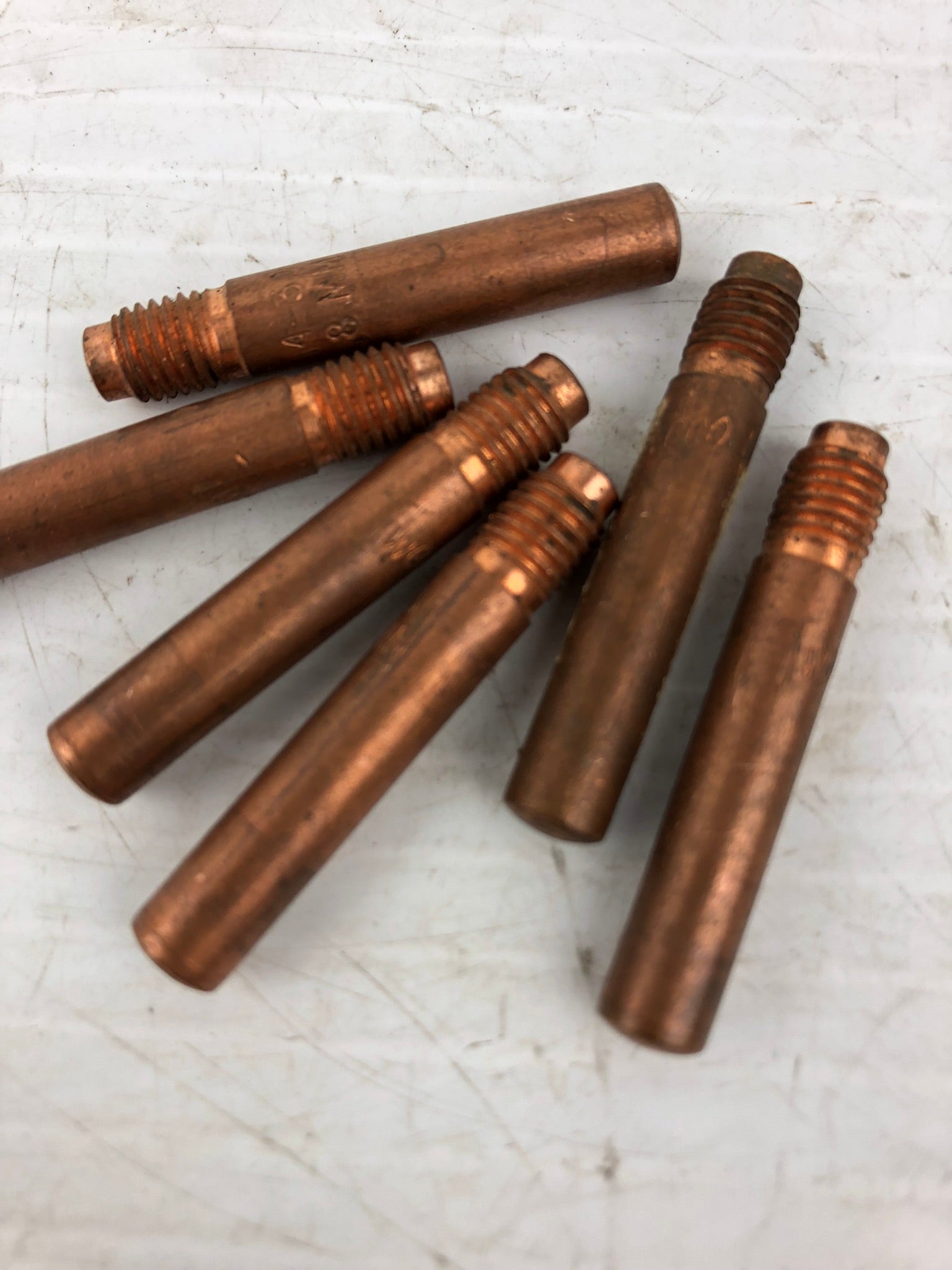 Tweco 14-30 Welding Contact Tip .8mm - Lot of 6