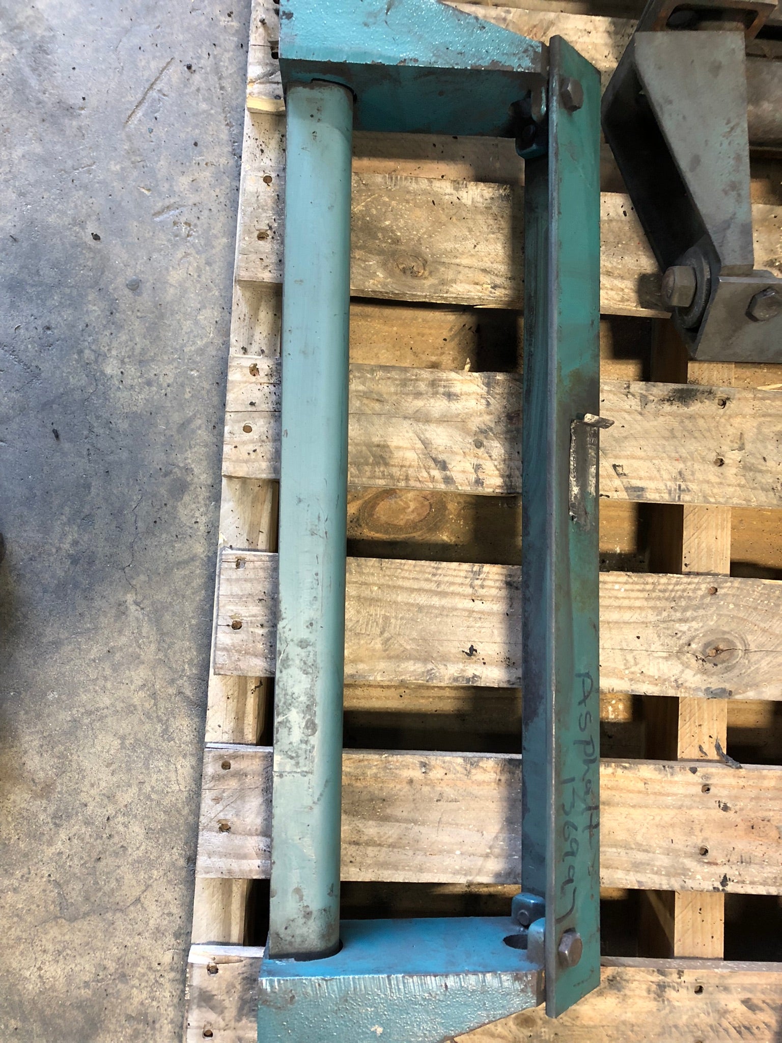 Steel Take-Up Bearing Frame (No Bearing) 29" x 9"