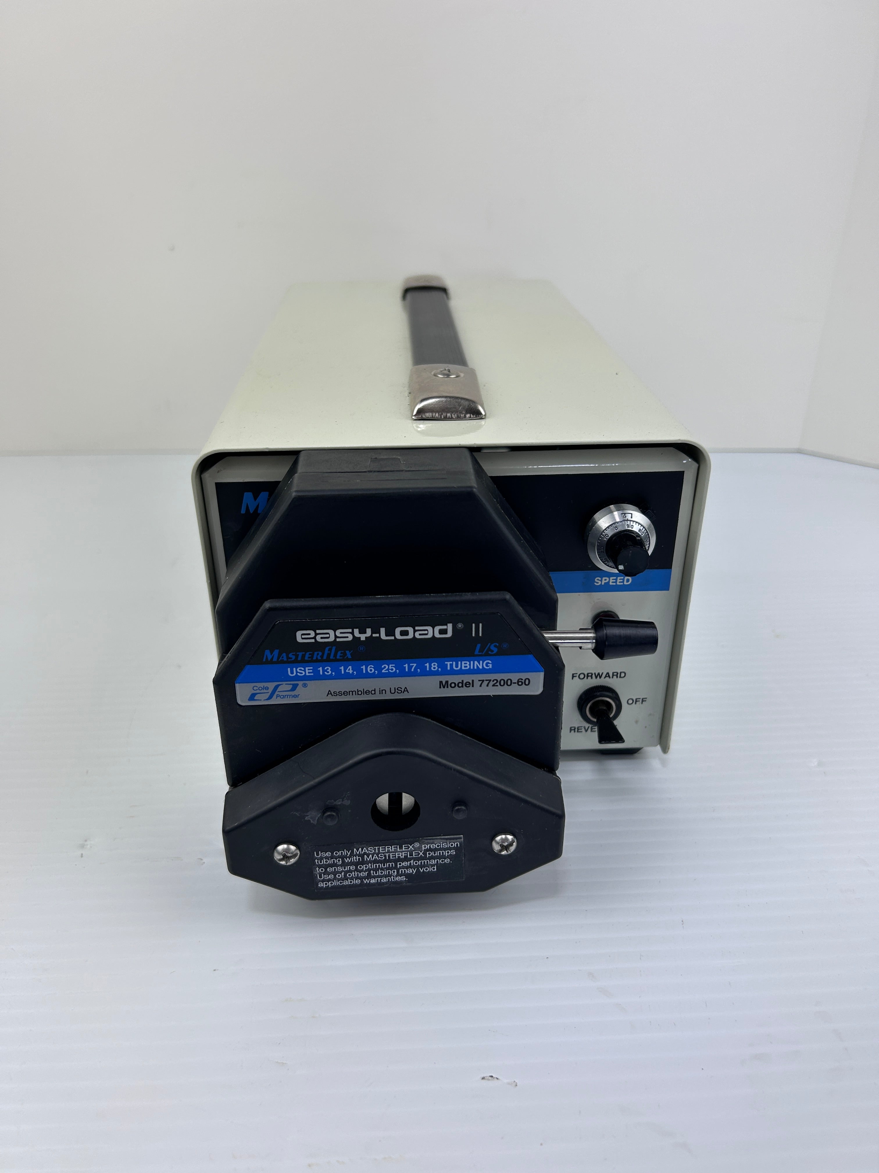 Cole-Parmer 7520-25 Masterflex Peristaltic Pump Drive Easy-Load II L/S Pump Head