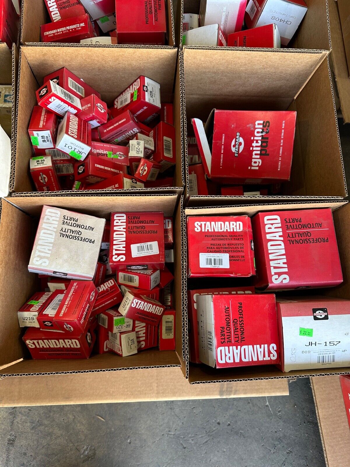 Huge Lot of Standard Auto Parts 250+ Items