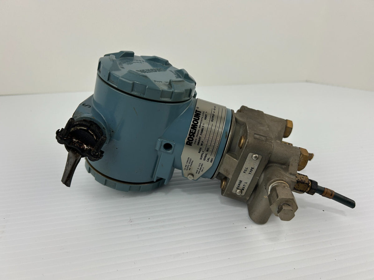 Rosemount 3051CD2A22A1AB4 Pressure Transmitter 3051-CD2A22A1AB4 4-20mA 3626 PSI