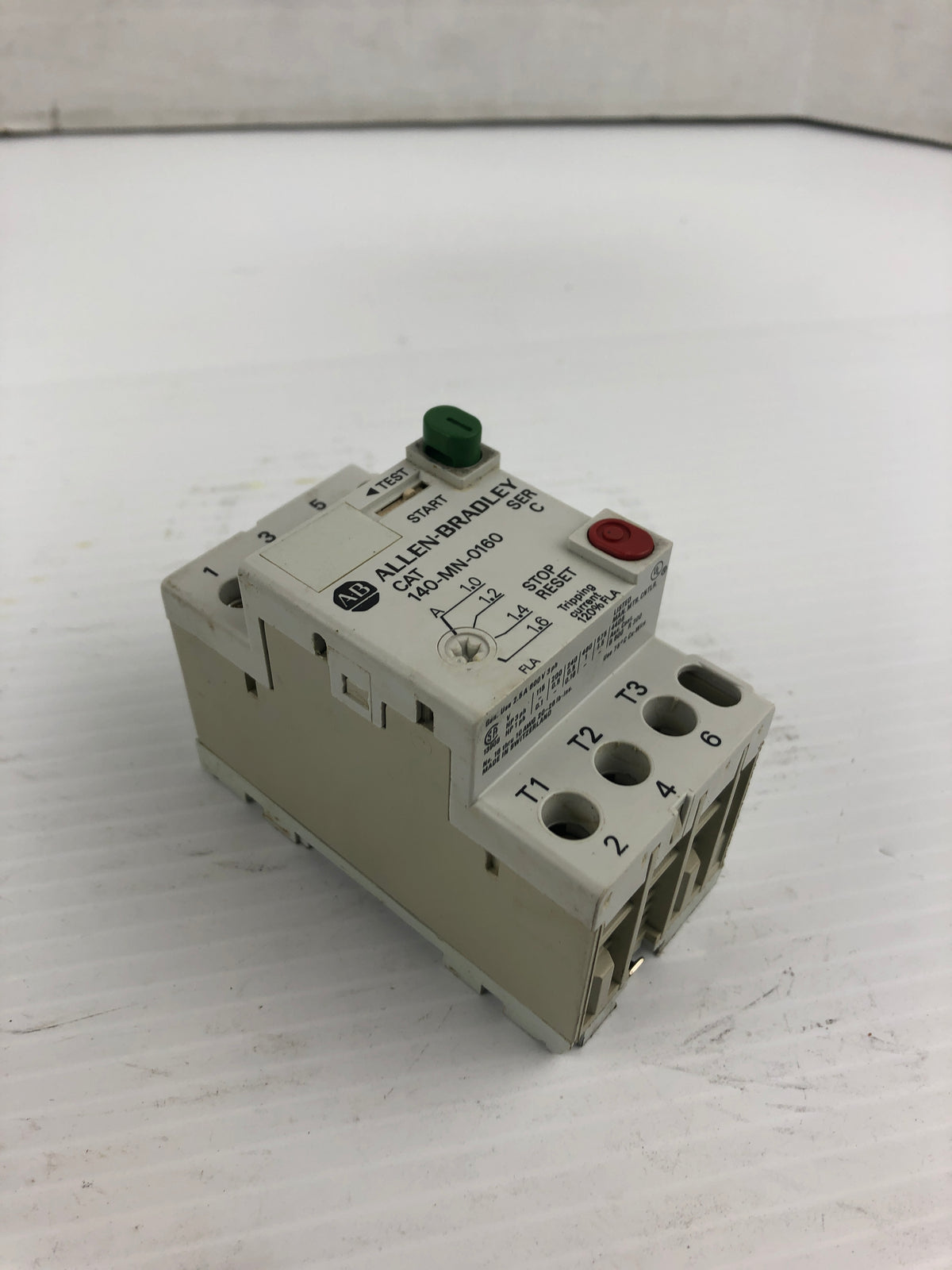 Allen-Bradley 140-MN-0160 Manual Motor Starter Series C