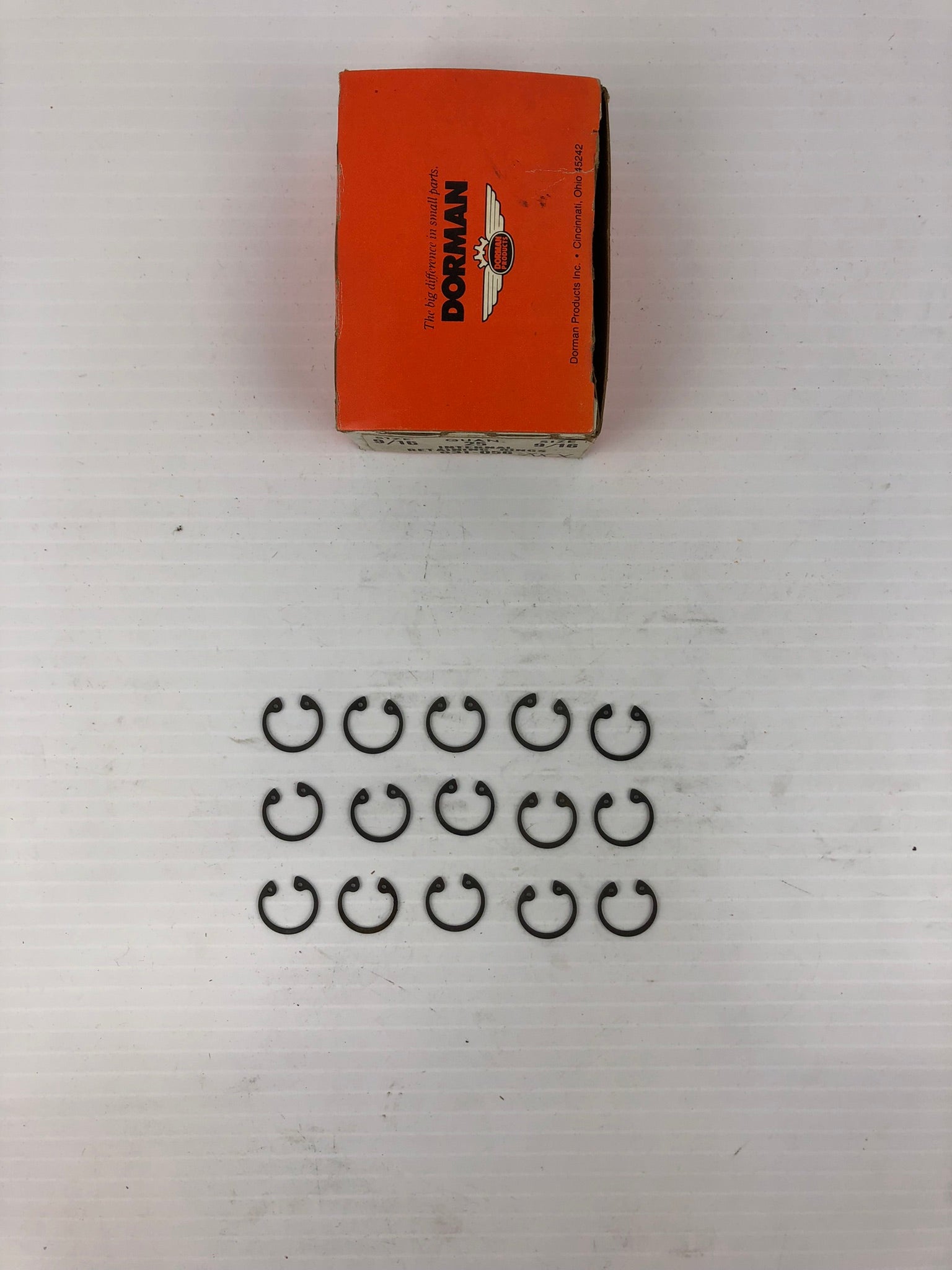 Dorman 631-056 Internal Retaining Rings 9/16" (15 pieces)