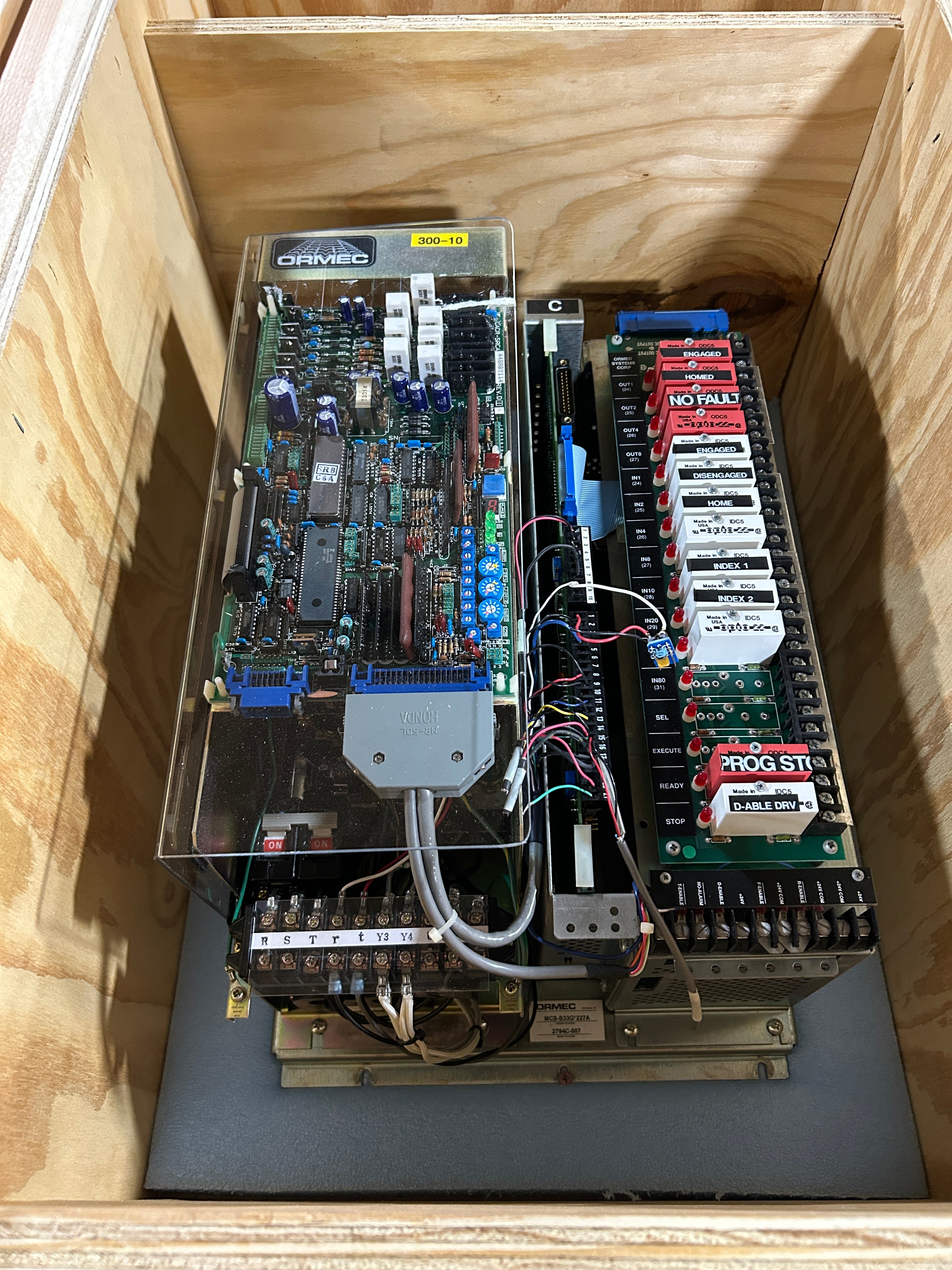 Ormec MCS-S33G*227A Servo Drive Assembly with Breaker and LF-330 Noise Filter