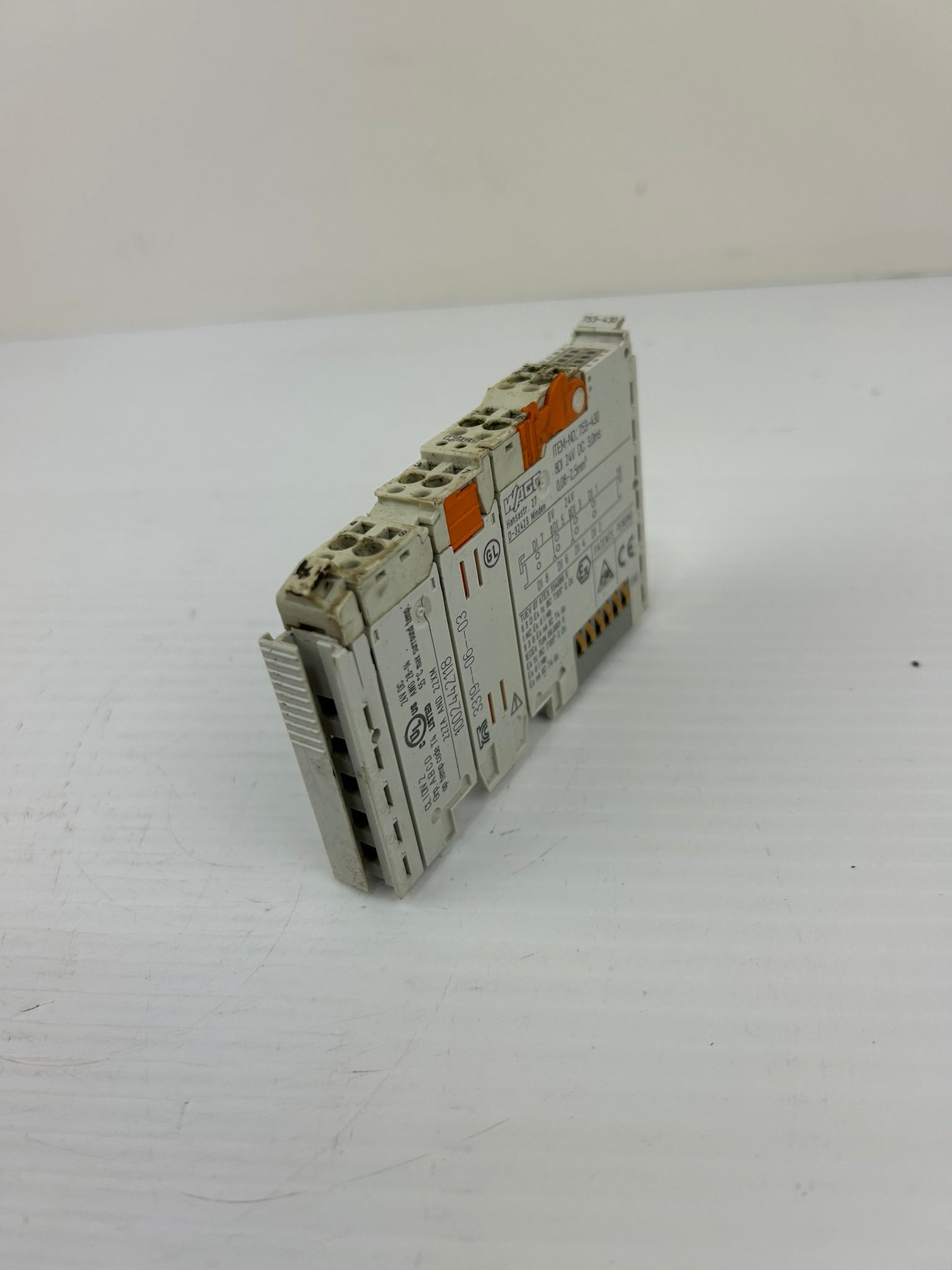 Wago 753-430 Channel Analog Input Module 8DI 24DC 3,0ms - PLC Module