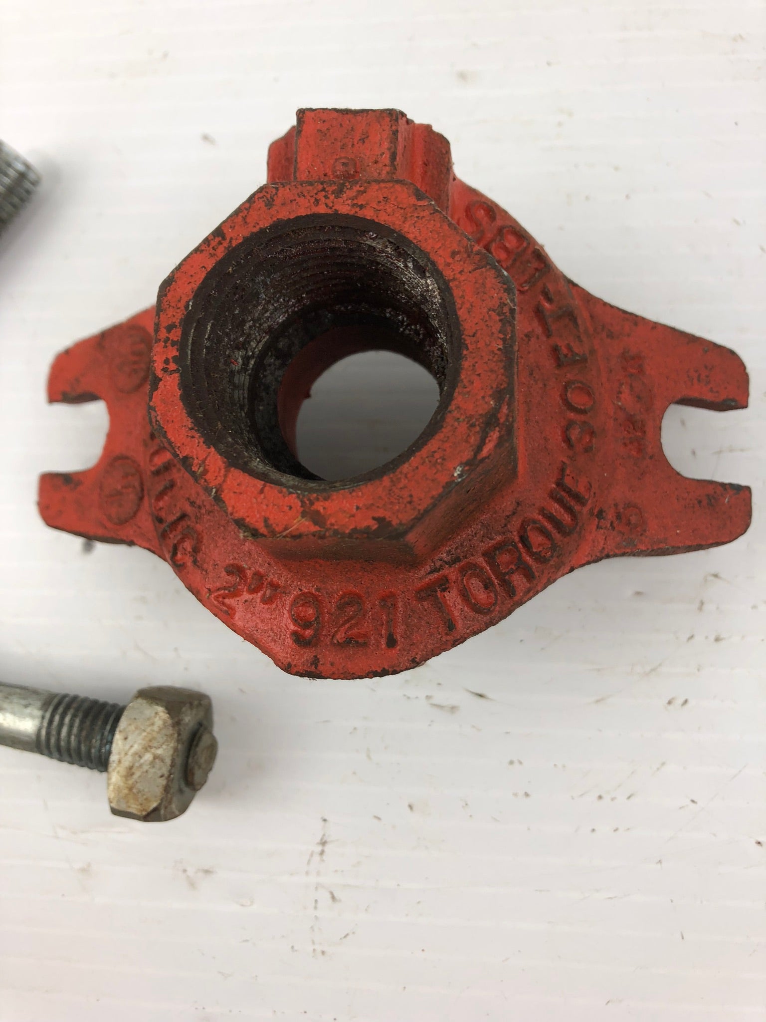 Victaulic 921 Bolted Coupling Torque 2" 30 Ft-Lbs