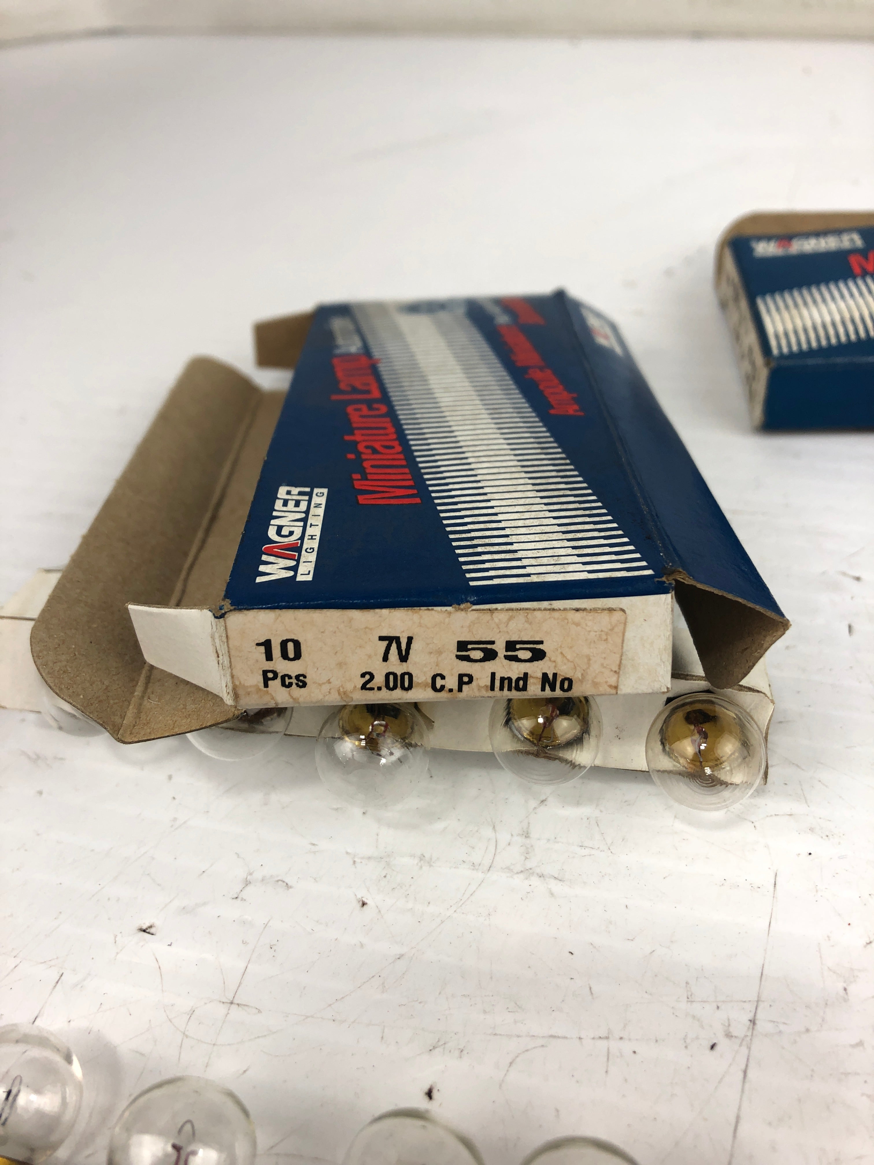 Wagner 55 Tail Light Lamp Bulb 7V - Lot of 18