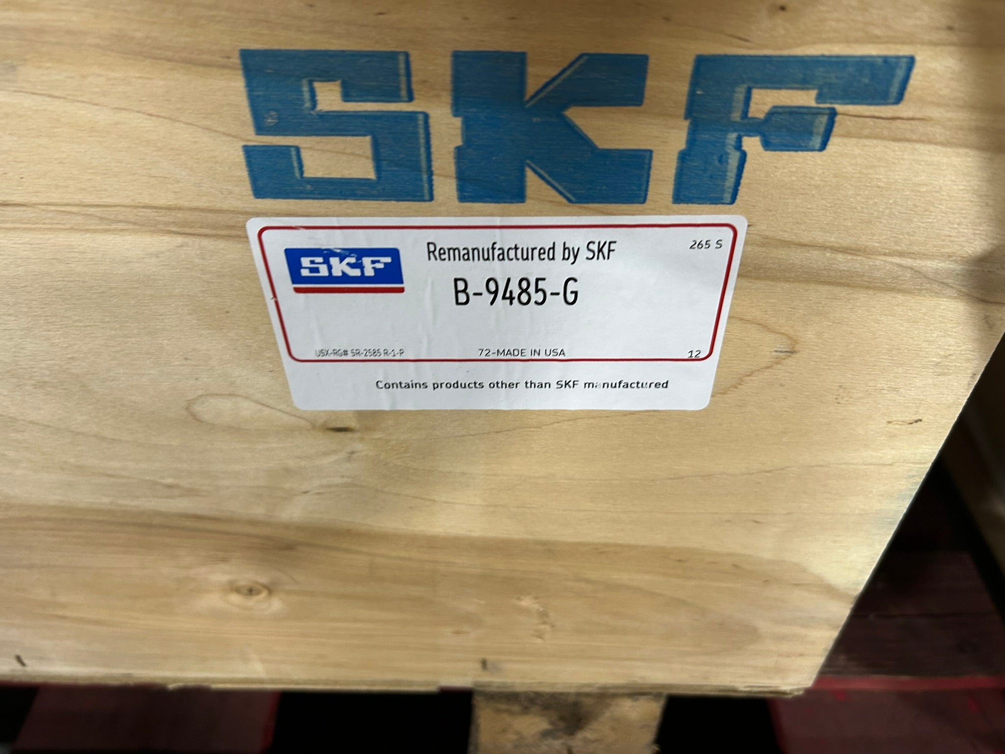 SKF B-9485-G Bearing