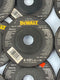 DeWalt Masonry Grinding Wheel 4 1/2" x 1/8" x 7/8" C24R DW4528 Lot of 10
