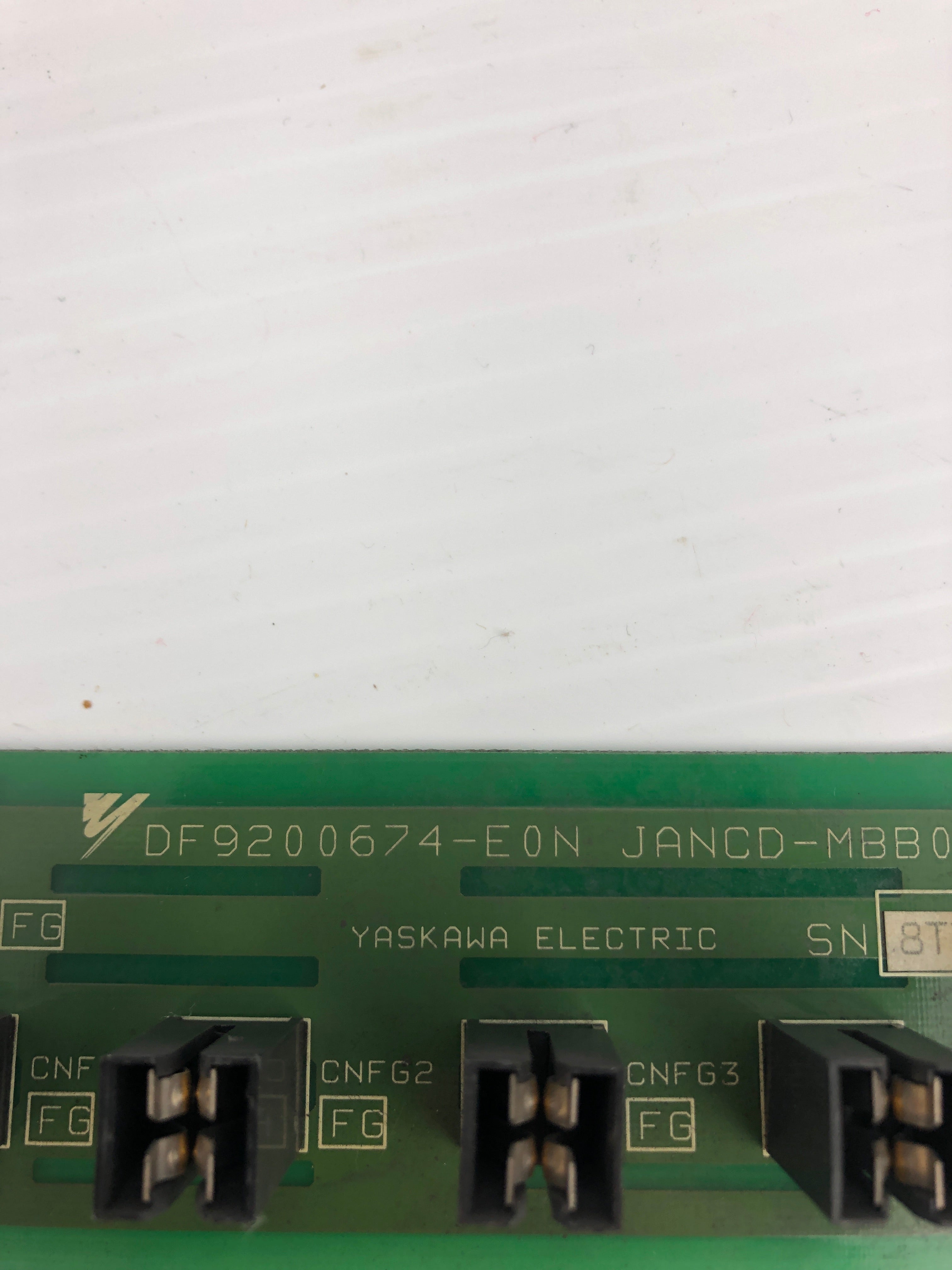 Yaskawa Electric DF9200674-E0N Robotic Circuit Board Card JANCD-MBB02-2 Rev B