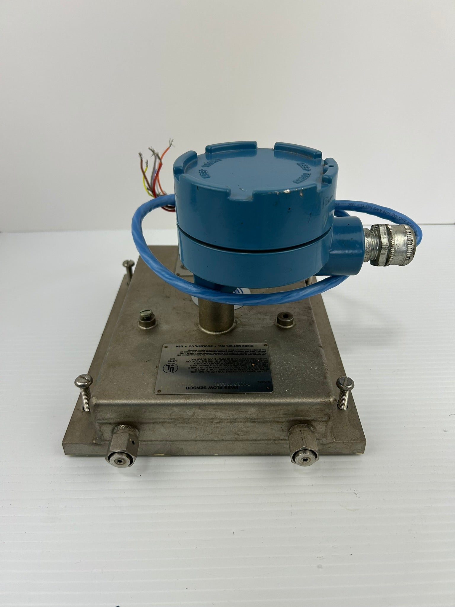 Micro Motion DS012S100SU Mass Flow Sensor Transmitter 08299