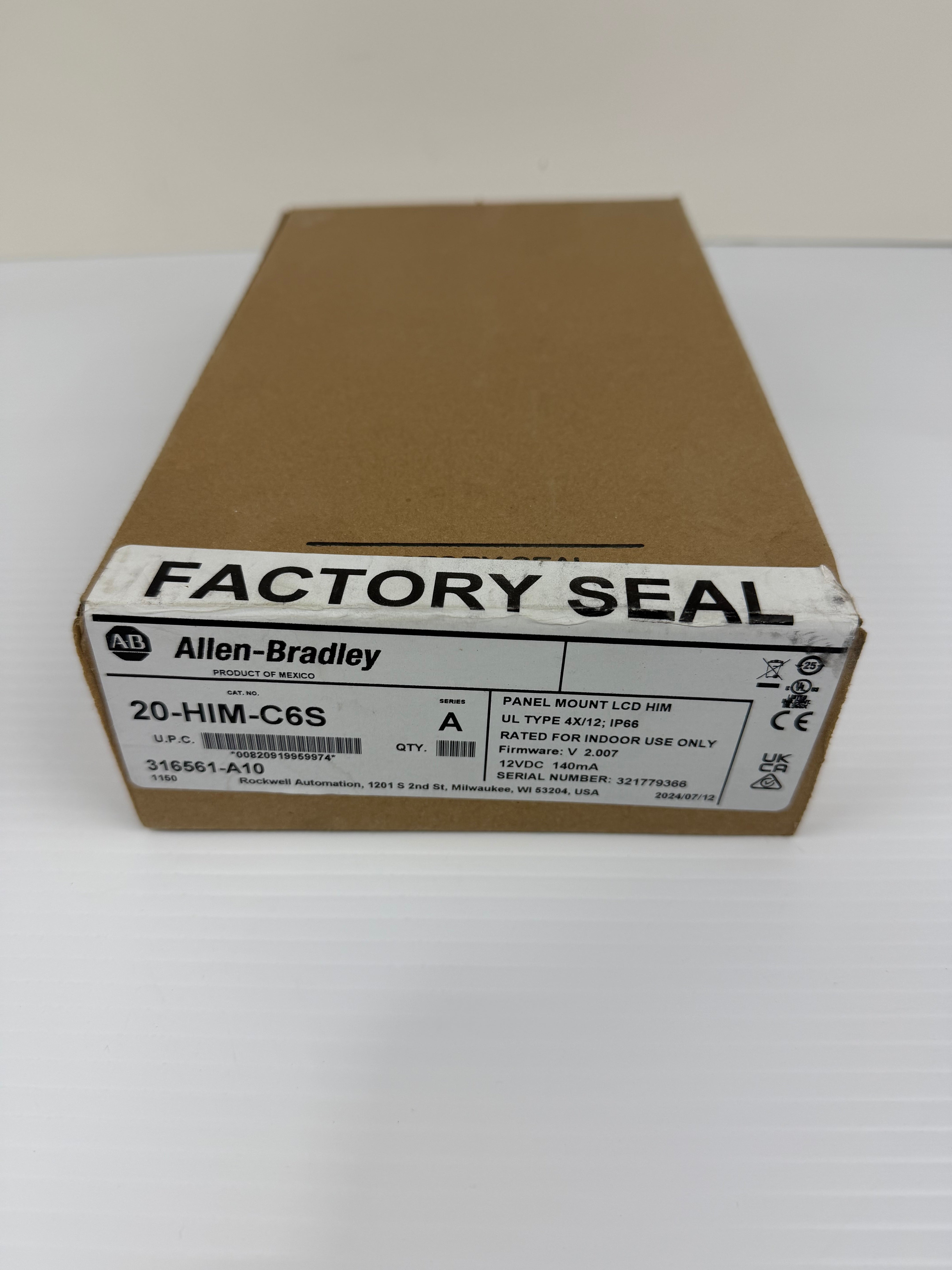 Allen Bradley Power Flex Enhanced Remote IP66 20-HIM-C6S