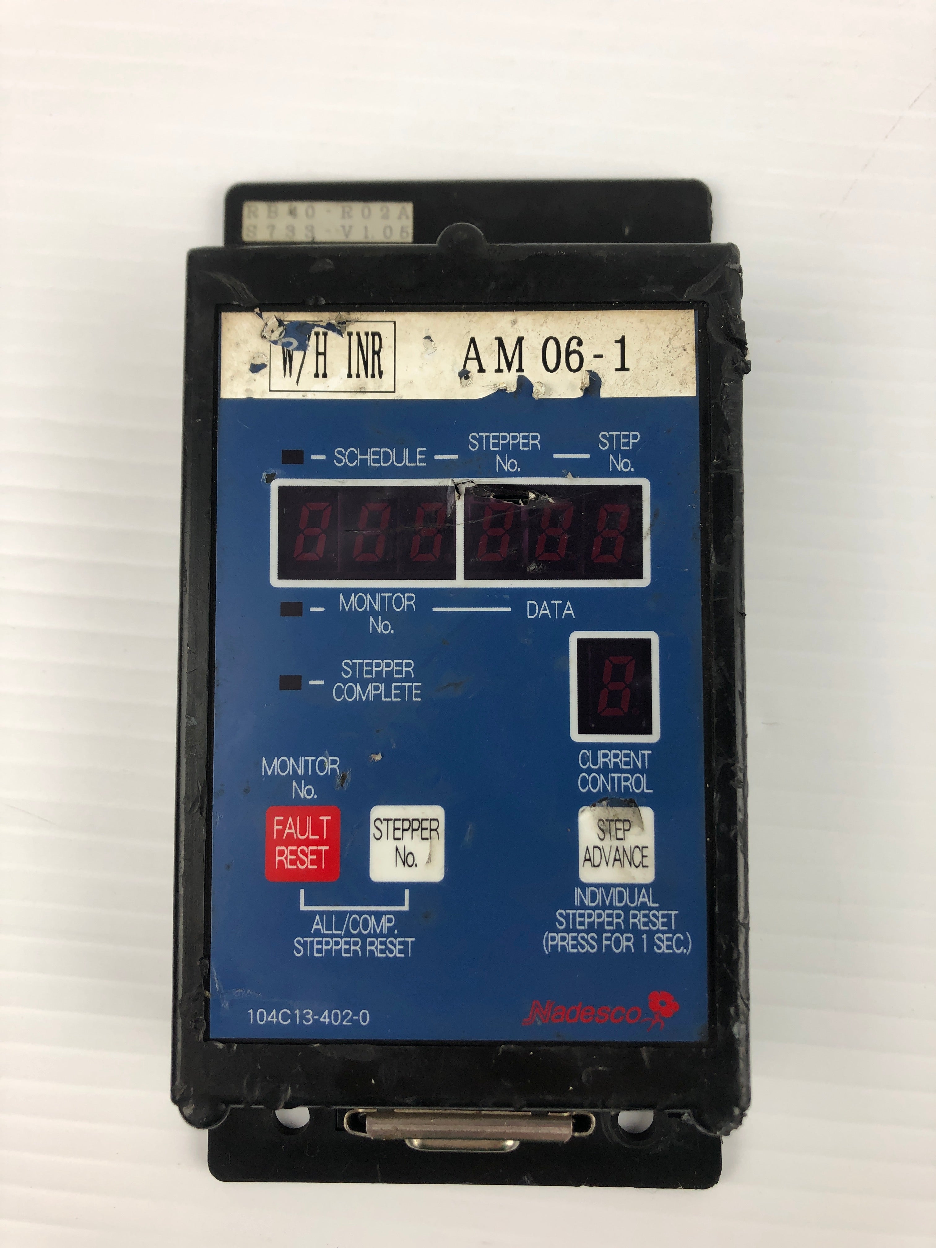 Nadesco 104C13-402-0 Reset Box RB40-R02A S733-V1.05