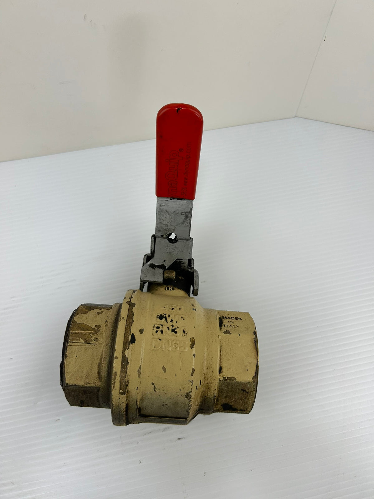 2-1/2" Brass Ball Valve CW617N with Locking Handle 450CWP PN30 DN65