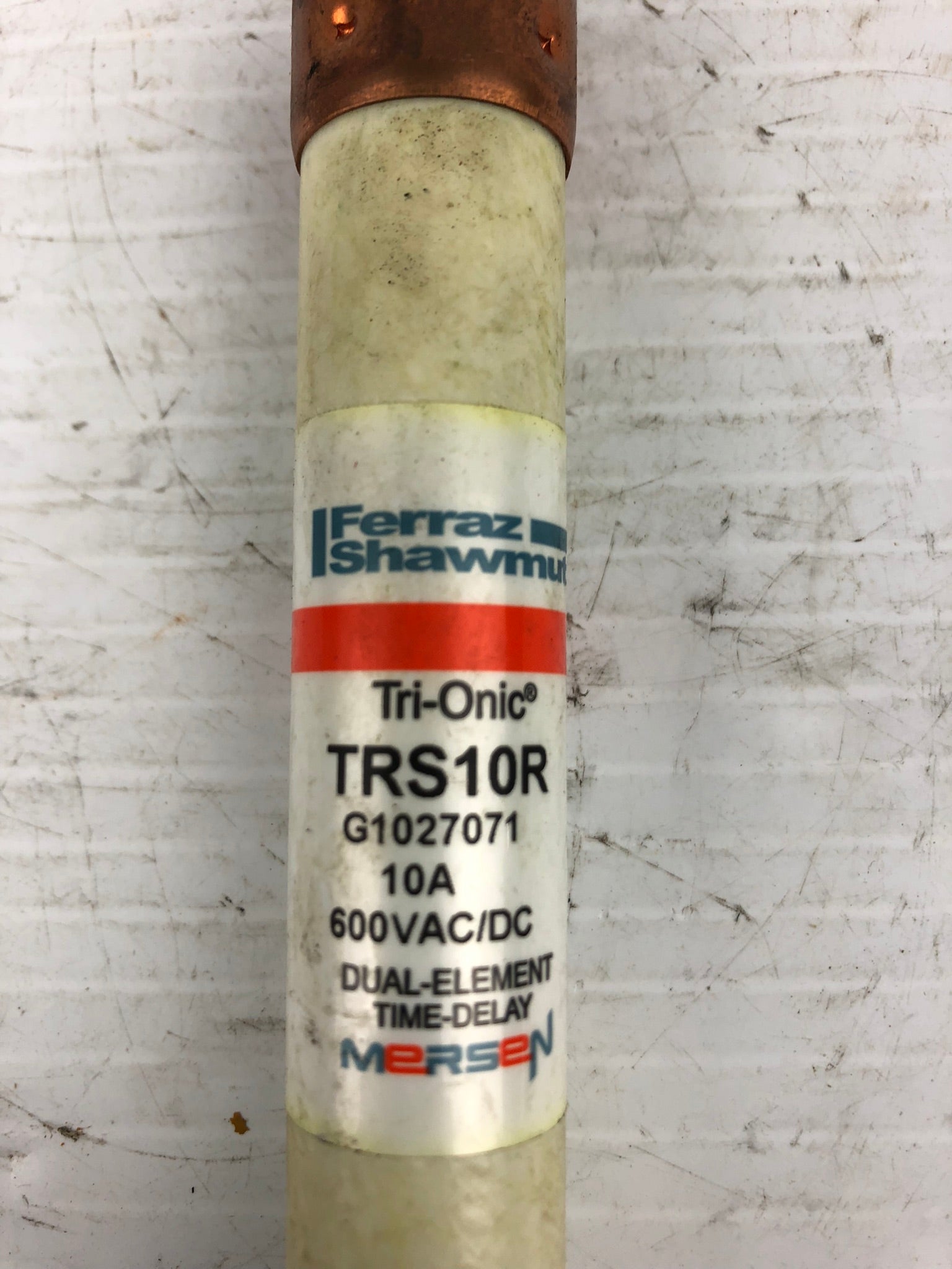 Ferraz Shawmut TRS10R Tri-onic Dual Element Time Delay Fuse 10A