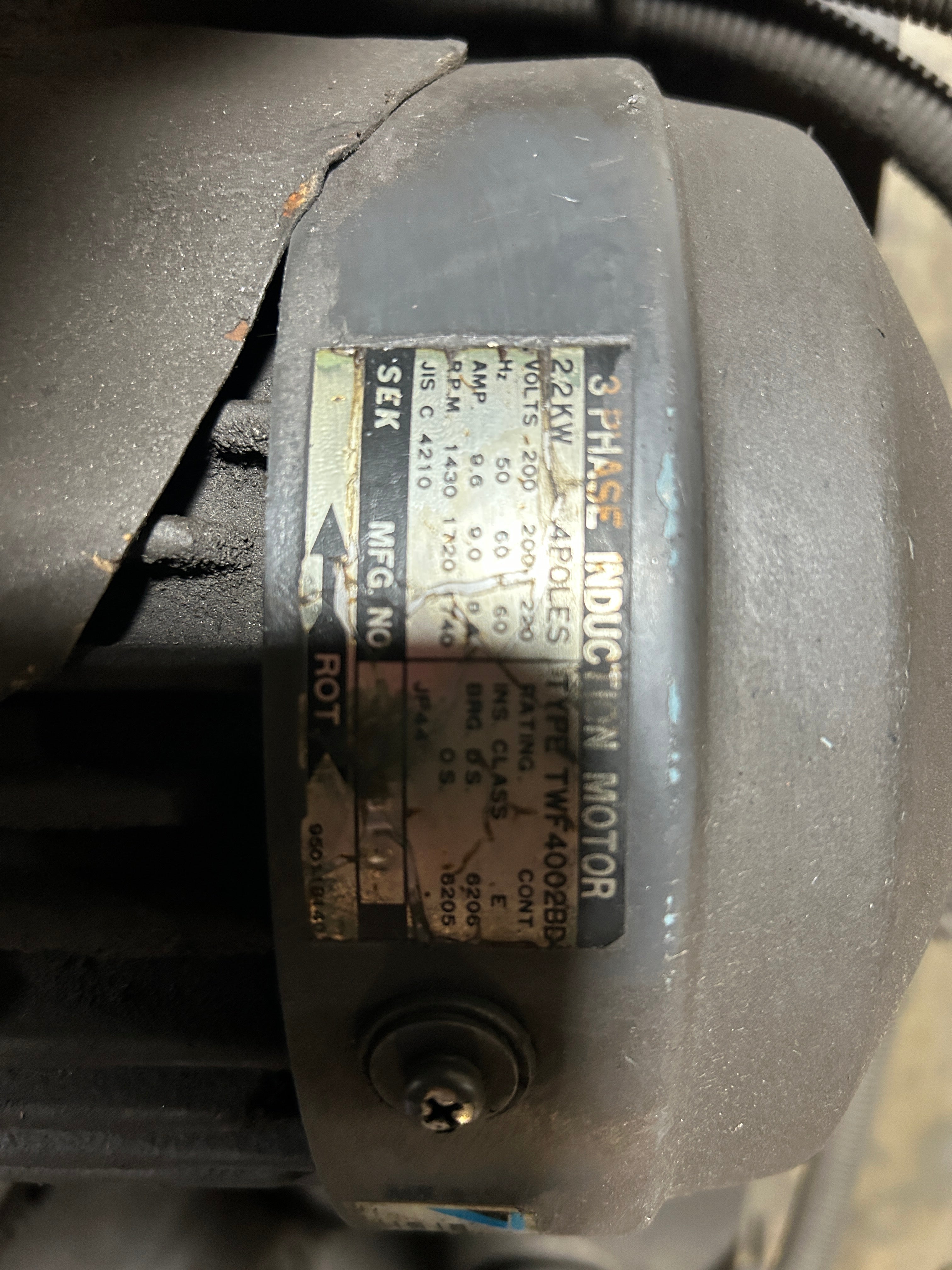 Daikin Industries AKZ206 Inverter Oil Cooling Unit Chiller Oil Hydraulic Tank 9