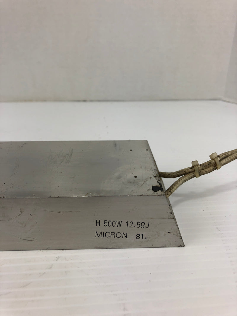 Resistor 12.5ΩJ Micron 81 H 500W