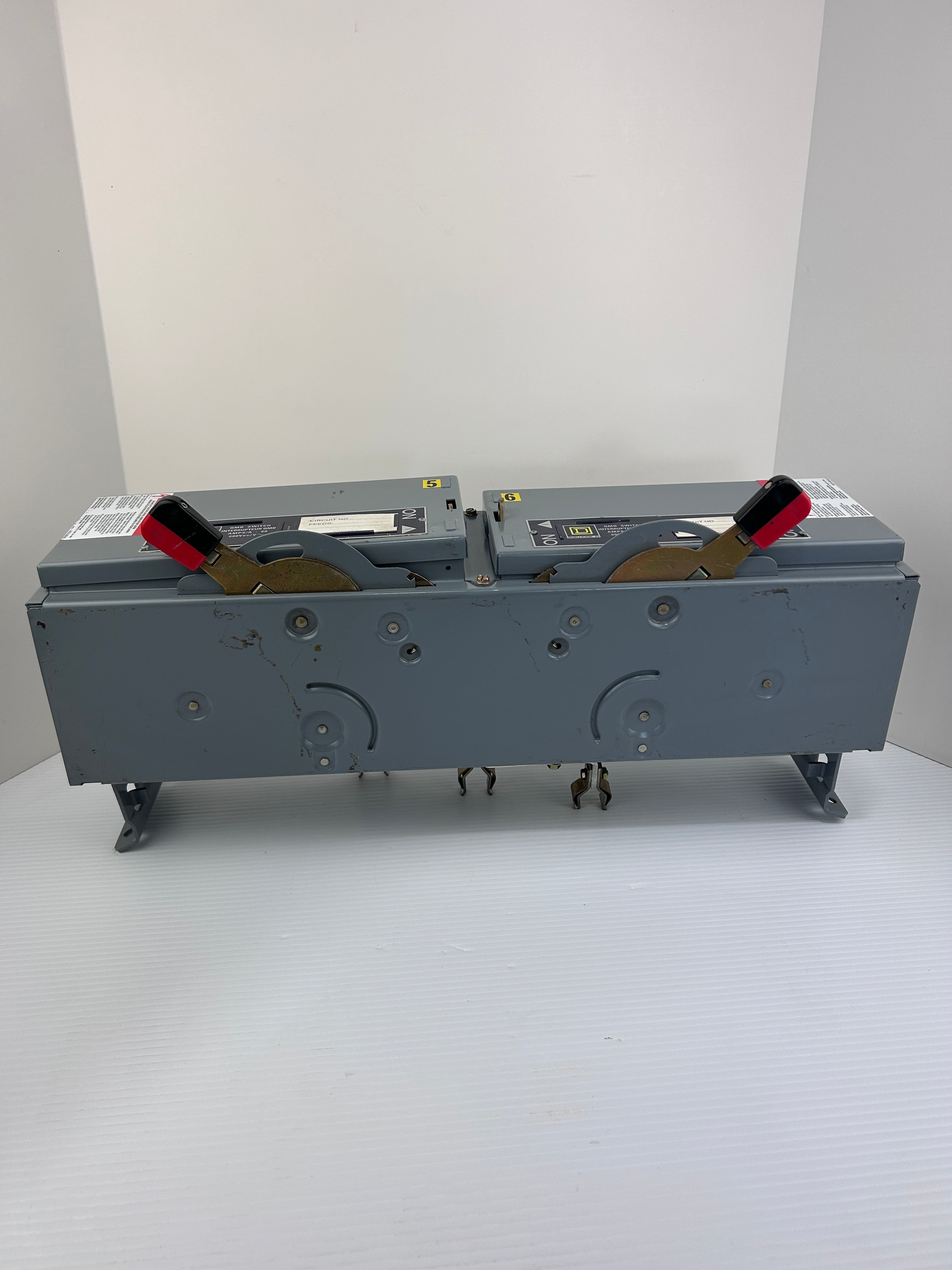 Square D QMB362TWRK Fusible Twin Branch Panelboard Switch Ser E1 60A 3PH 600 VAC