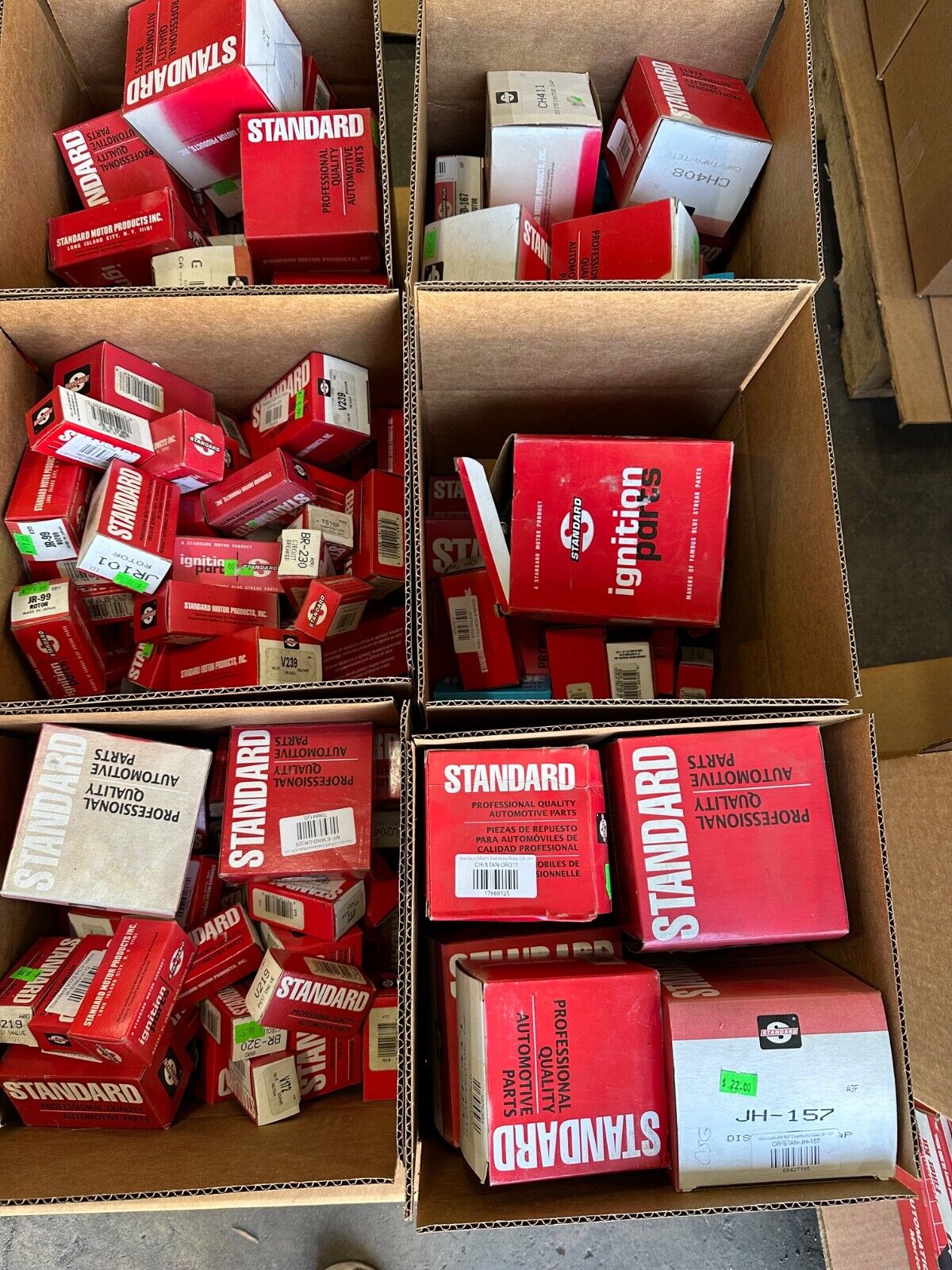 Huge Lot of Standard Auto Parts 250+ Items