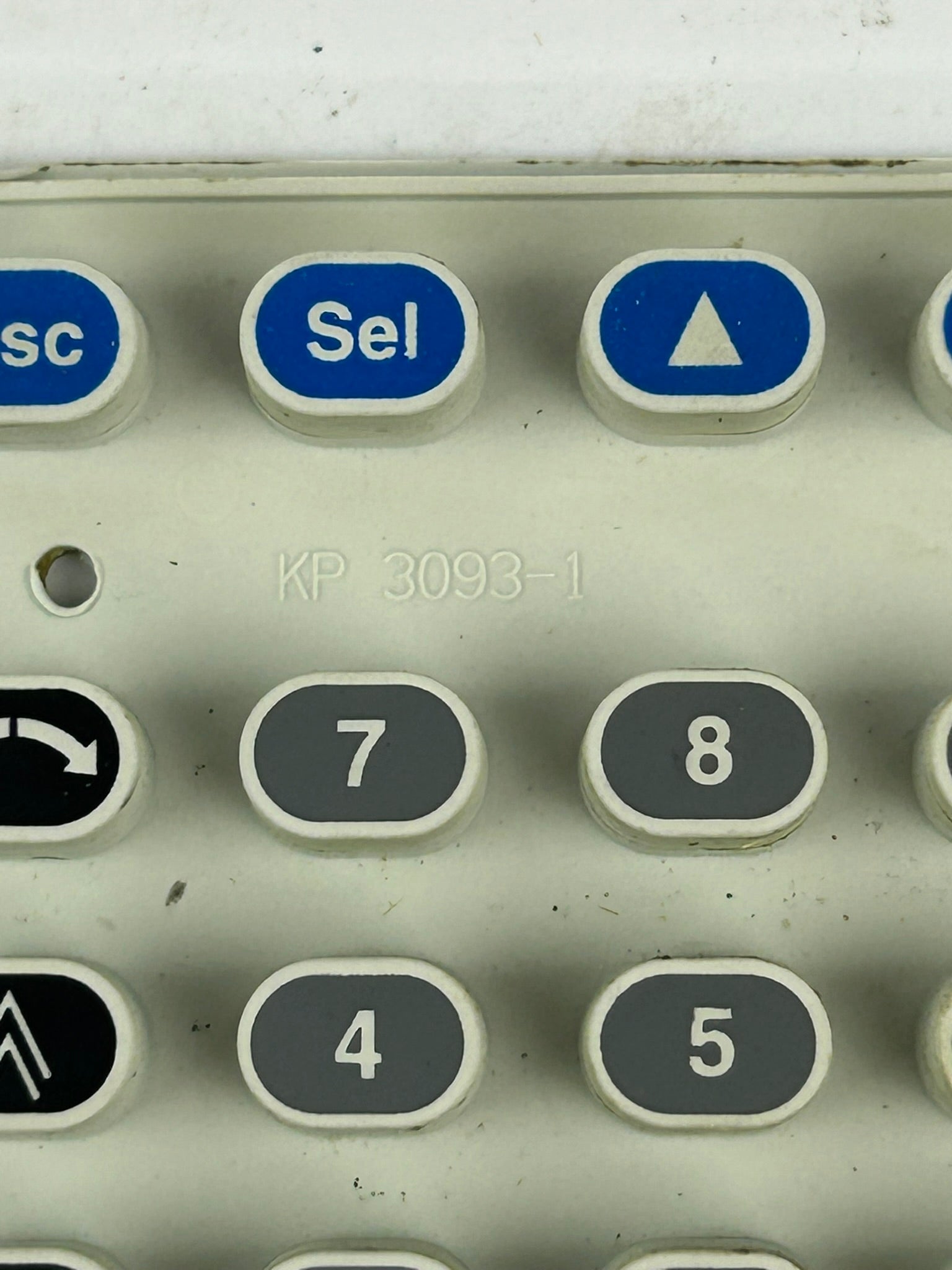 Memtron 194027-Q01 Keypad Rev 01