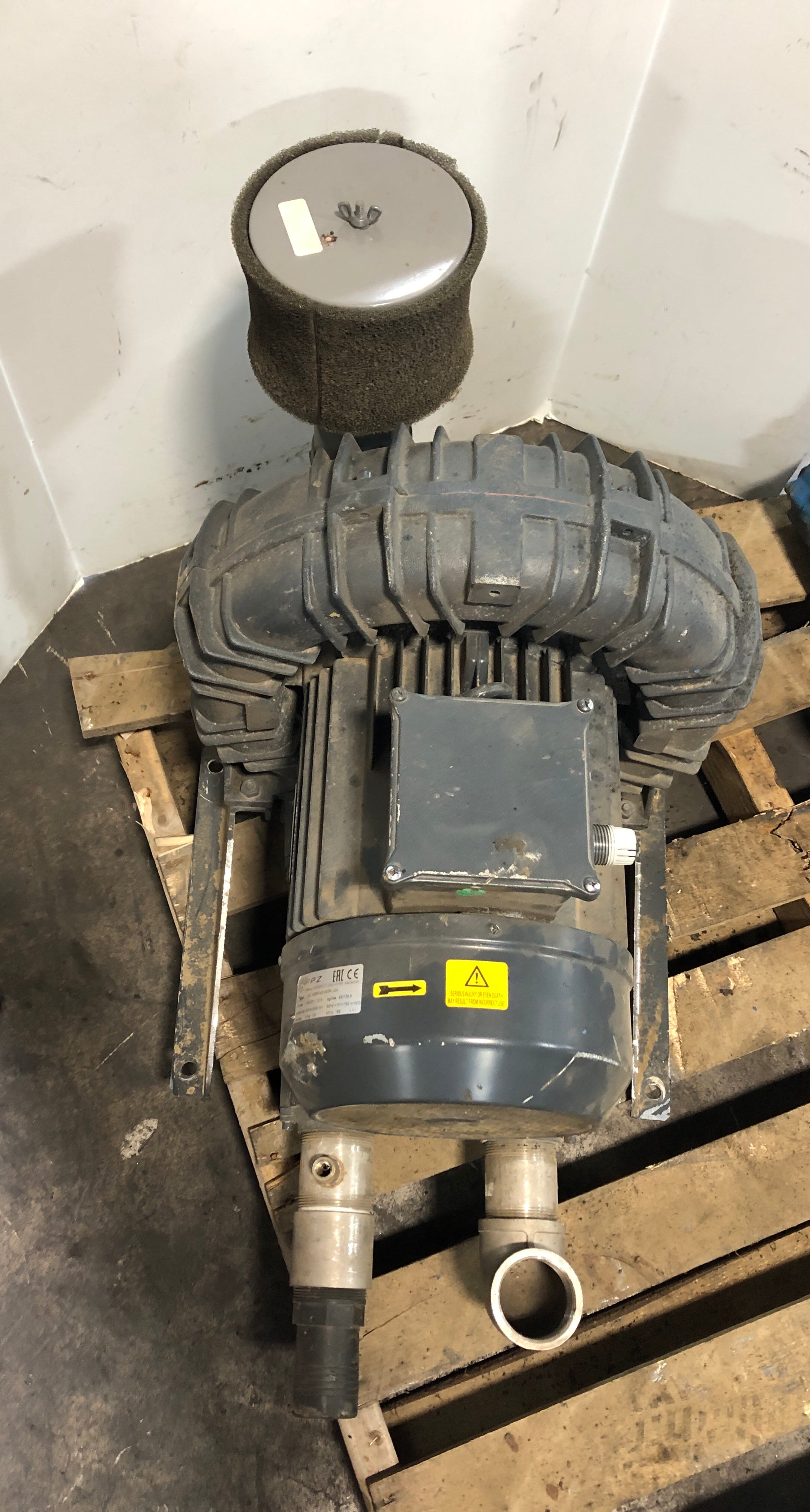 FPZ SCL K08R-MD MOR Regenerative Blower Motor Vacuum Pump 7.5HP