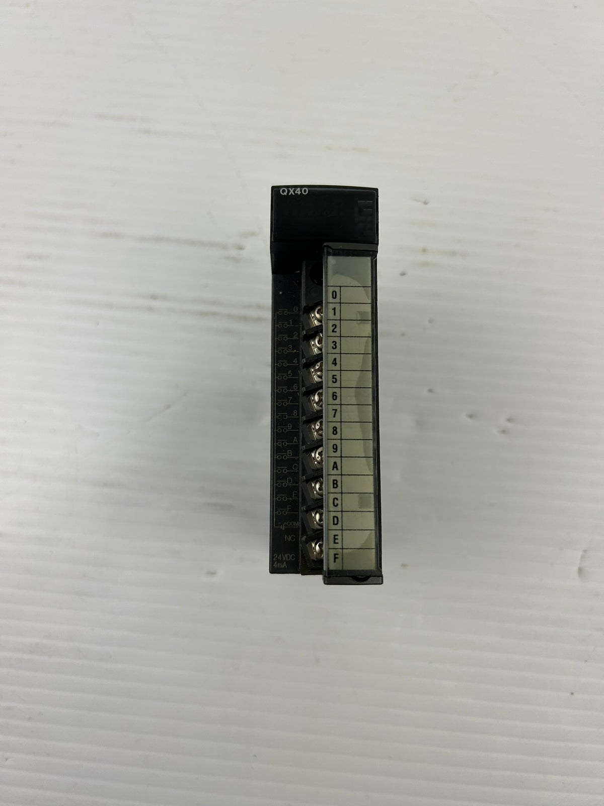 Mitsubishi QX40 PLC Input Unit Module 24VDC 4mA Melsec-Q