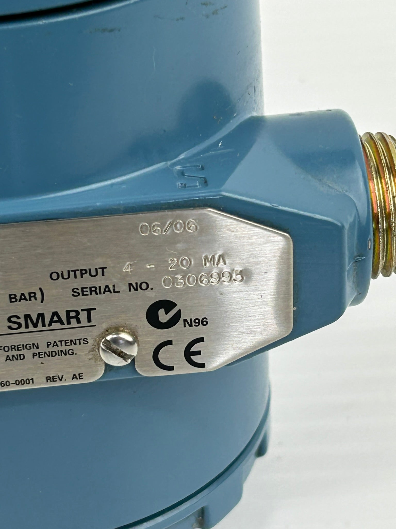 Rosemount 2088G2S22A1B4 Pressure Transmitter Rev AA 02088-0061-0017