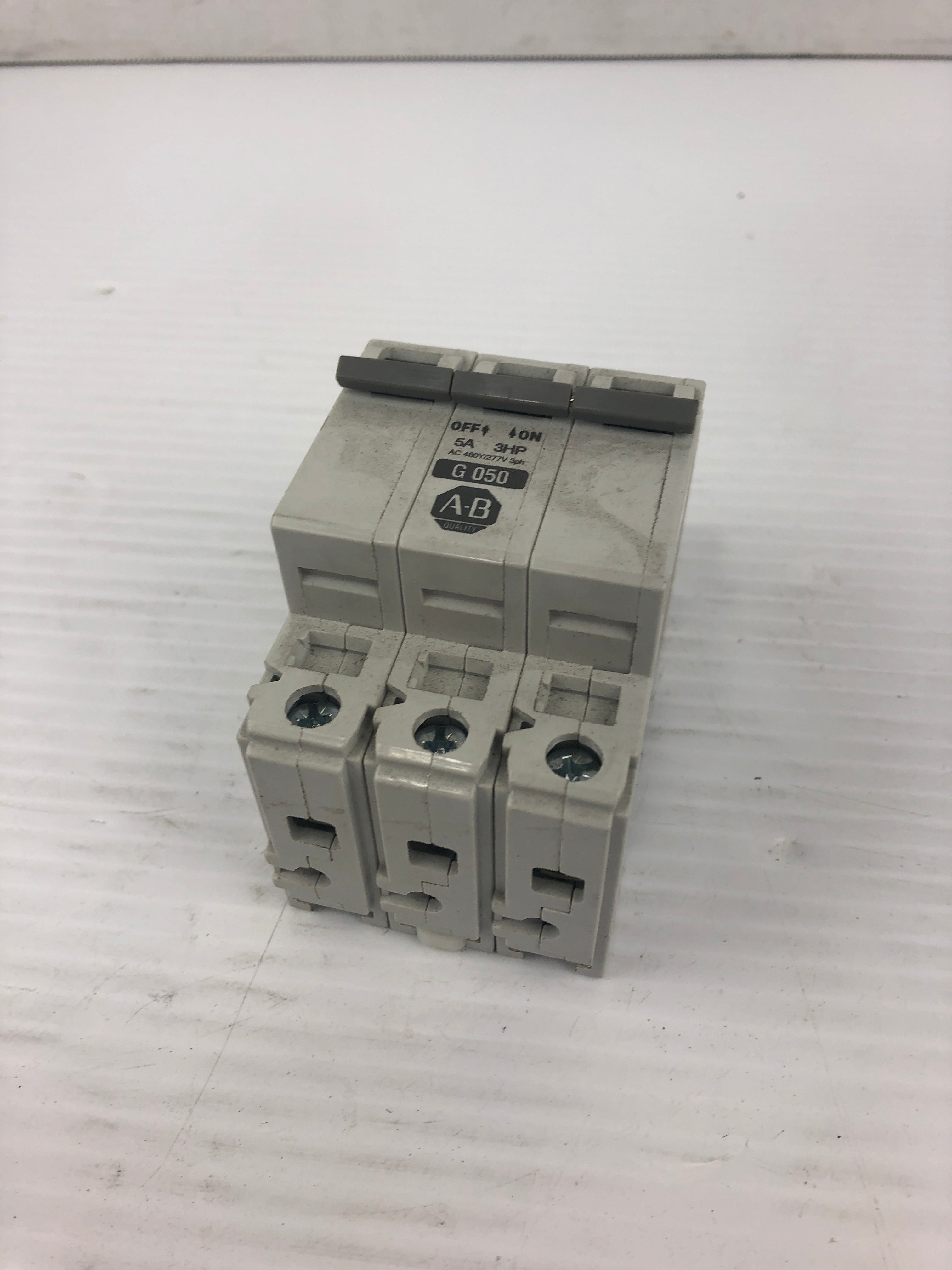 Allen Bradley 1492-CB3 Circuit Breaker G050 5A 3HP