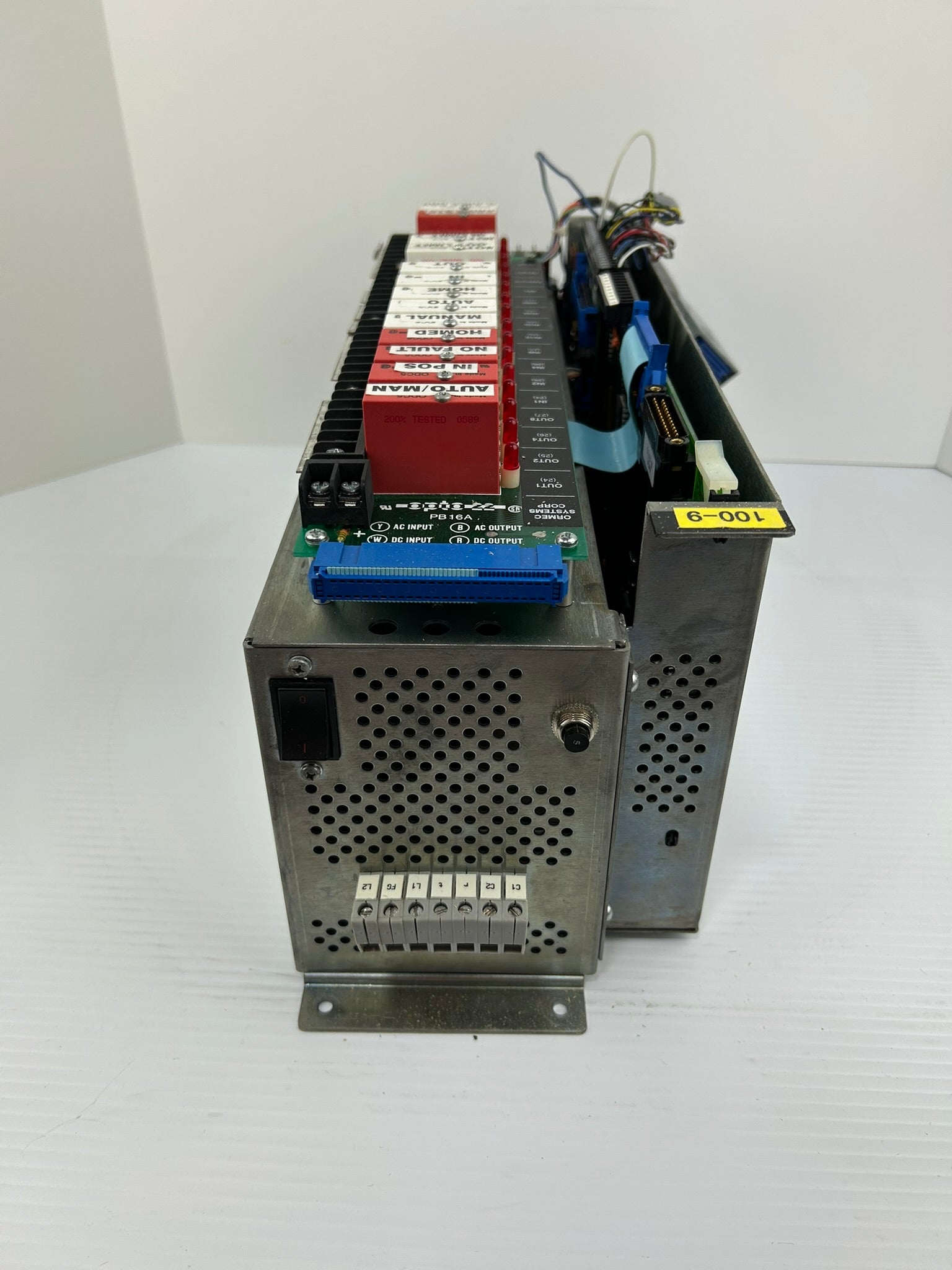 Ormec PMC-200D Servo Drive Module PCB008F Circuit Board & IDC-5 ODC-5 Relays 13