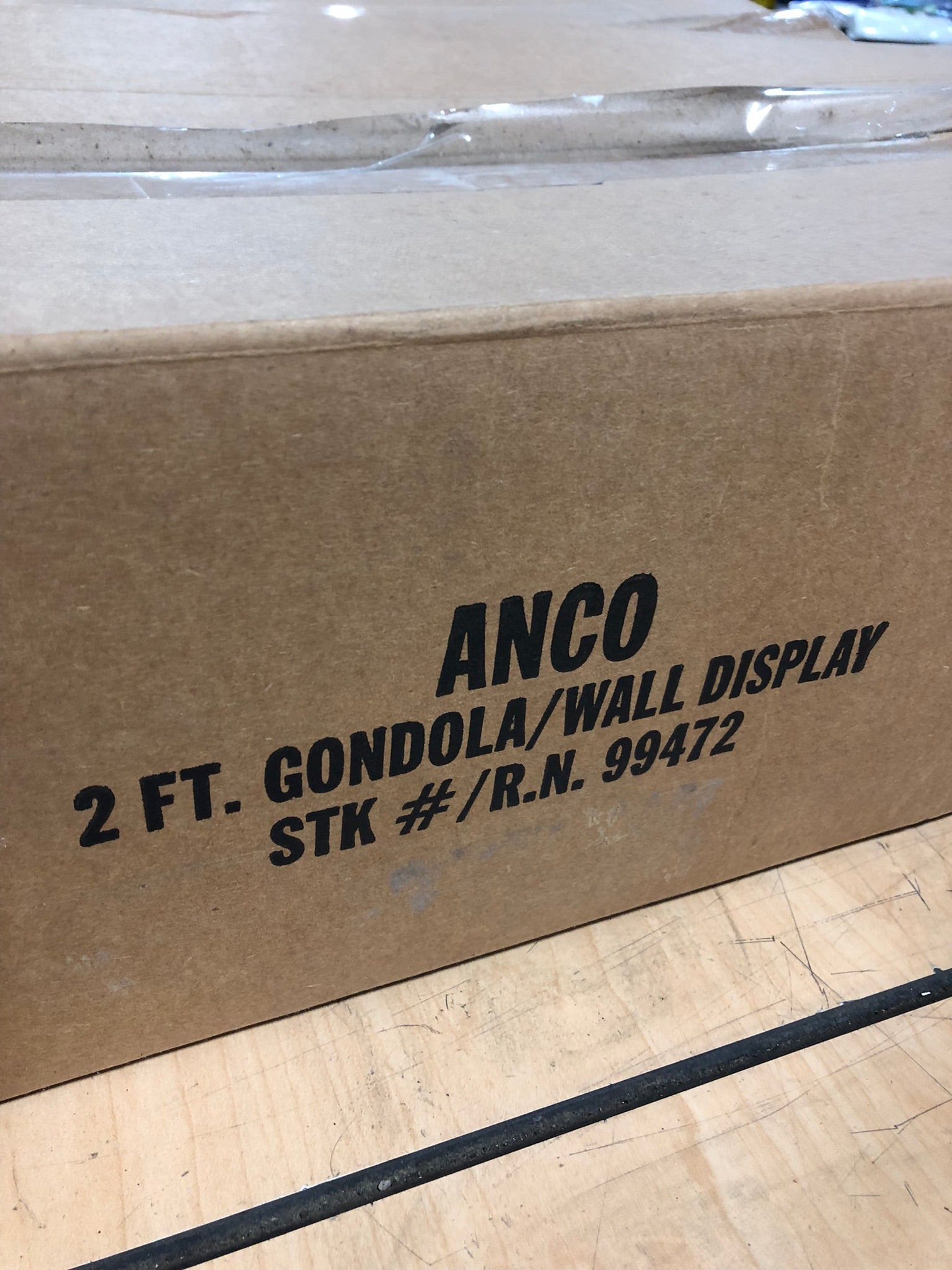 Anco 99472 2 Foot Gondola Wall Display