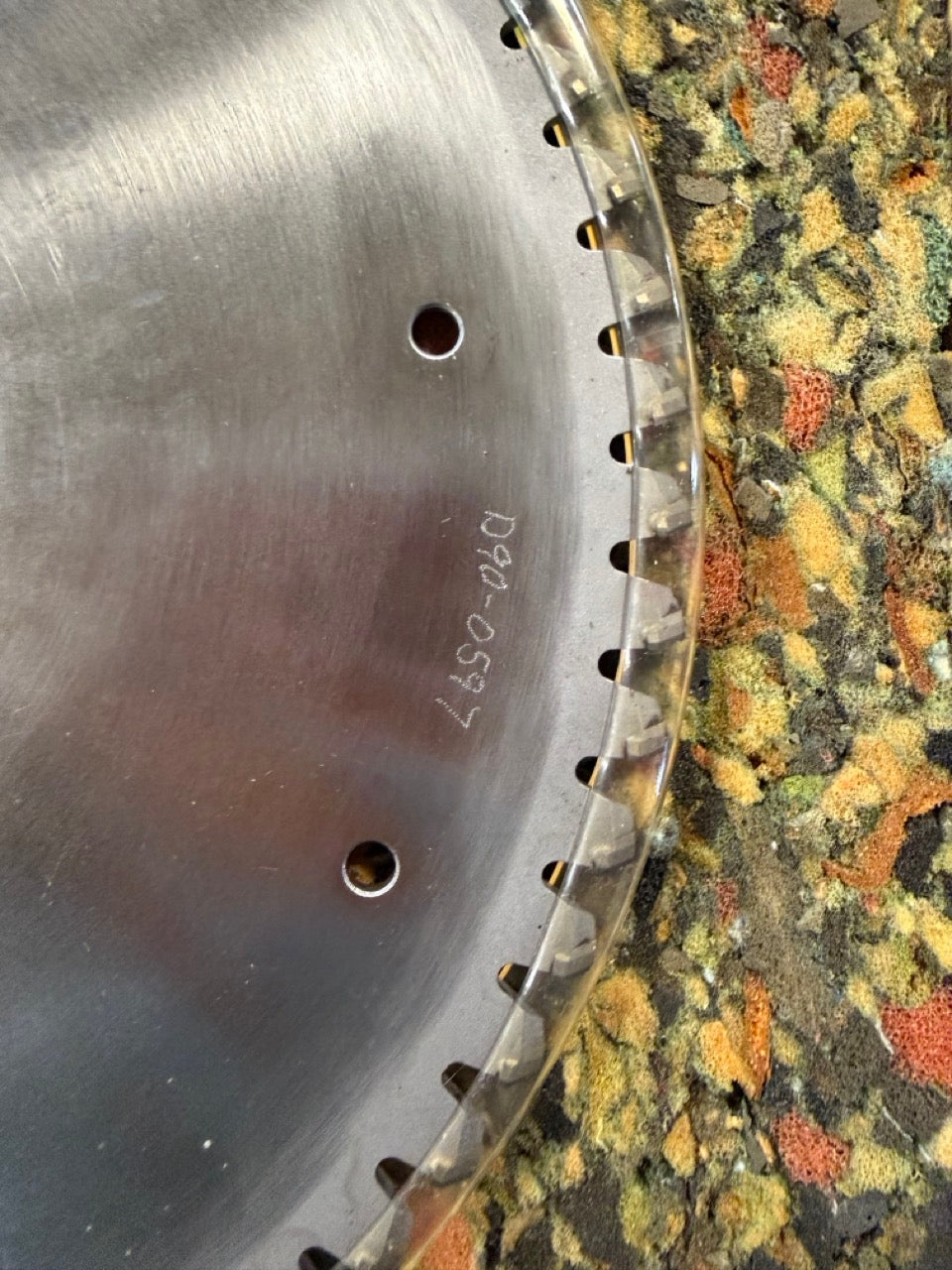 NAP GLADU D90-0597 Industrial Saw Blade 11-1/2" Diameter 3-1/4" Bore w/ Case