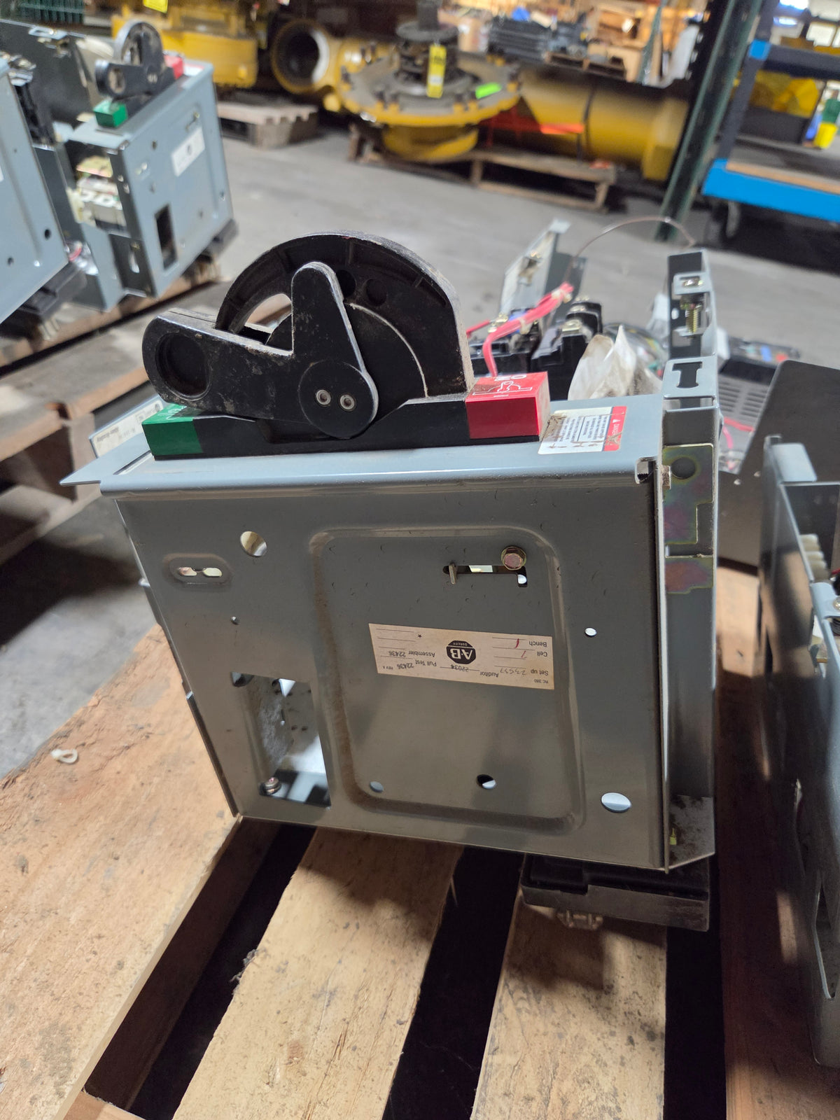 Allen-Bradley MCC Bucket 2113B Size 1 FVNR 10HP 3PH 480V 30A Breaker - No Door