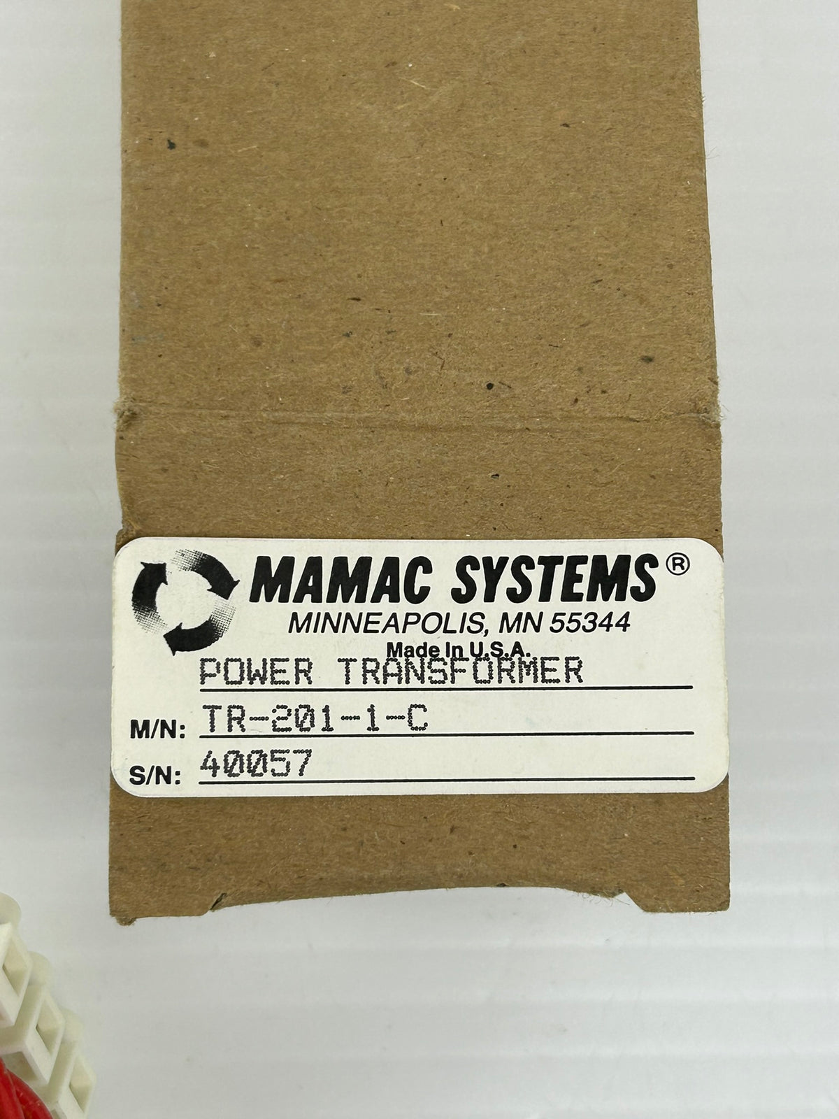 Mamac Systems TR-201-1-C Power Transformer