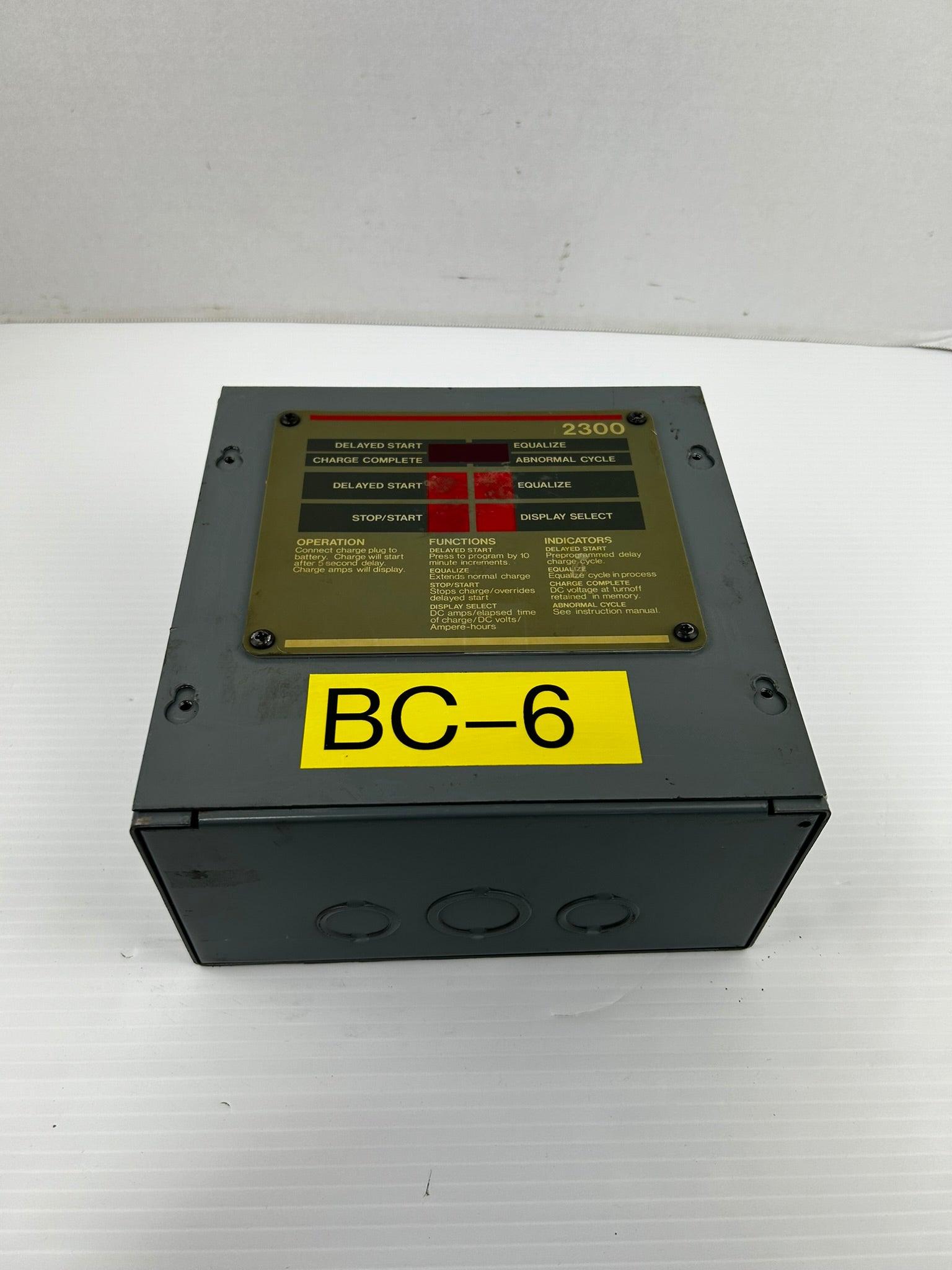 The Hall Co 2300 Operator Interface Keypad Display Panel M11632 36 Volt