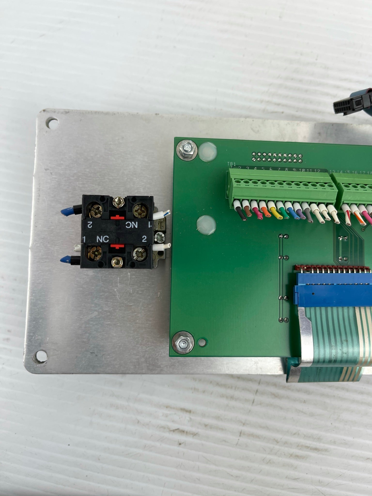 The Hall Company Control Panel 5623708-02 with Red Knob