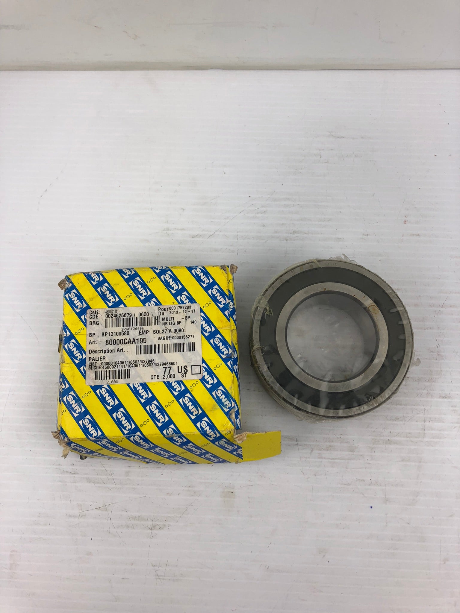SNR 80000CAA195 Bearing BP13100580