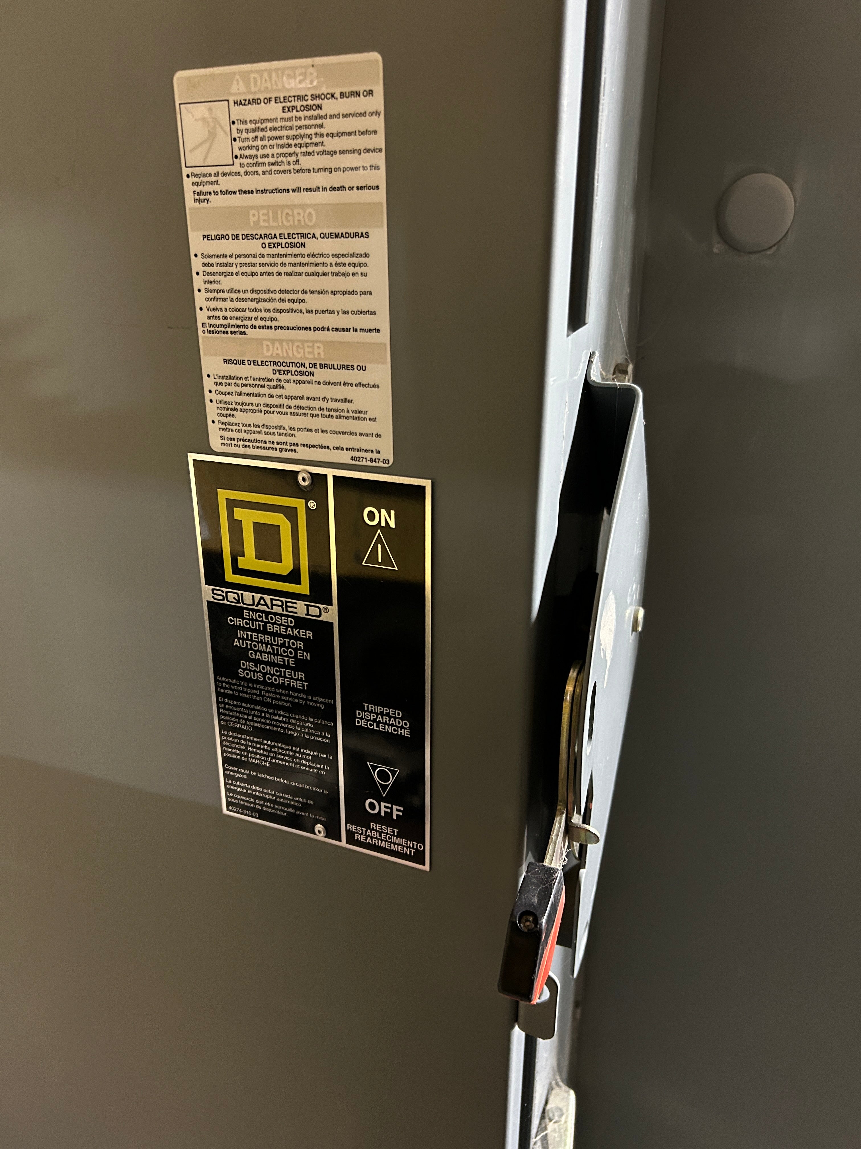 Hammond 171227 Drive Isolation Transformer 550kVA Dry Type 3PH 460V 460Y/266V