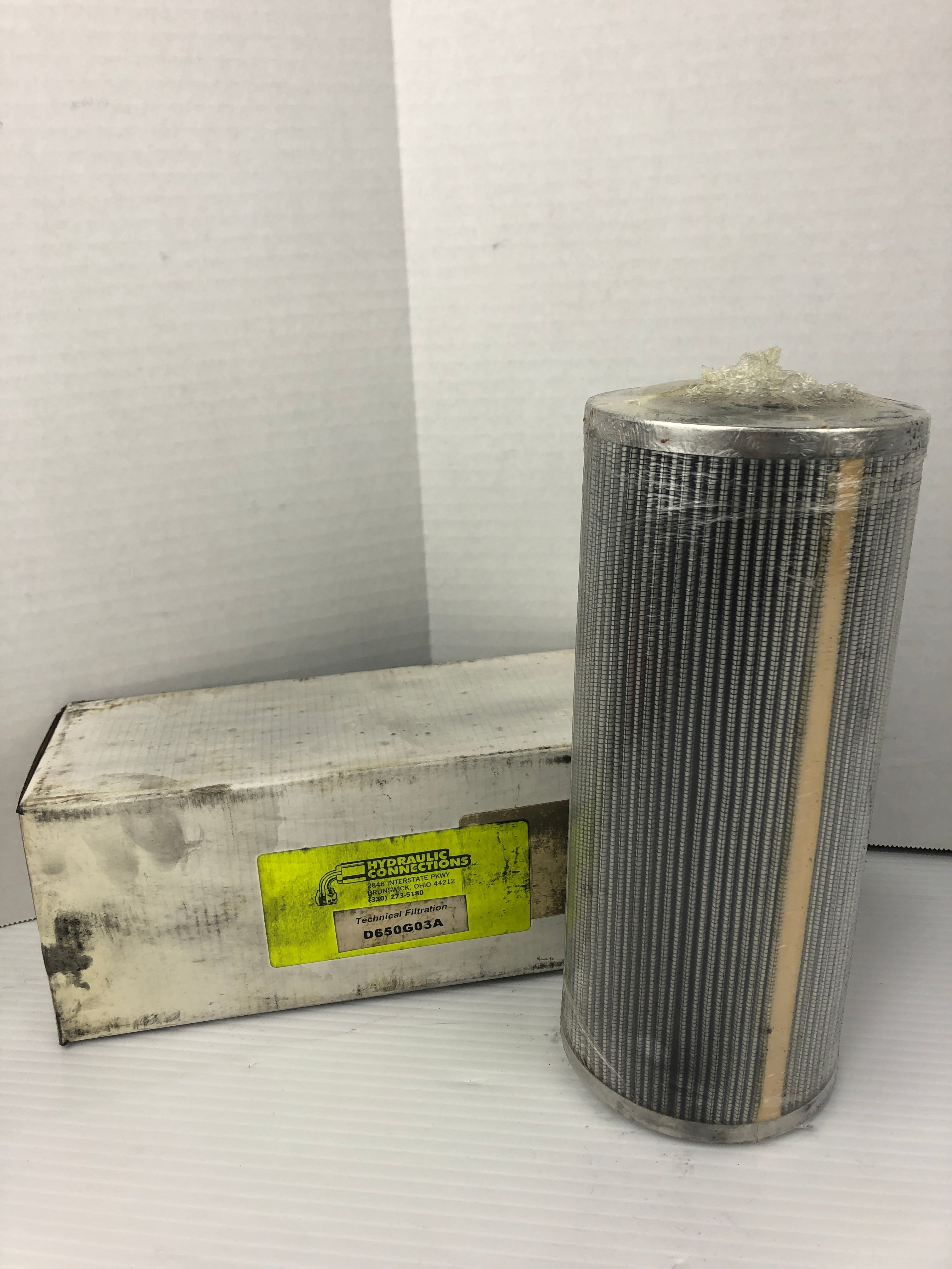 Hydraulic Connections D650G03A Filter