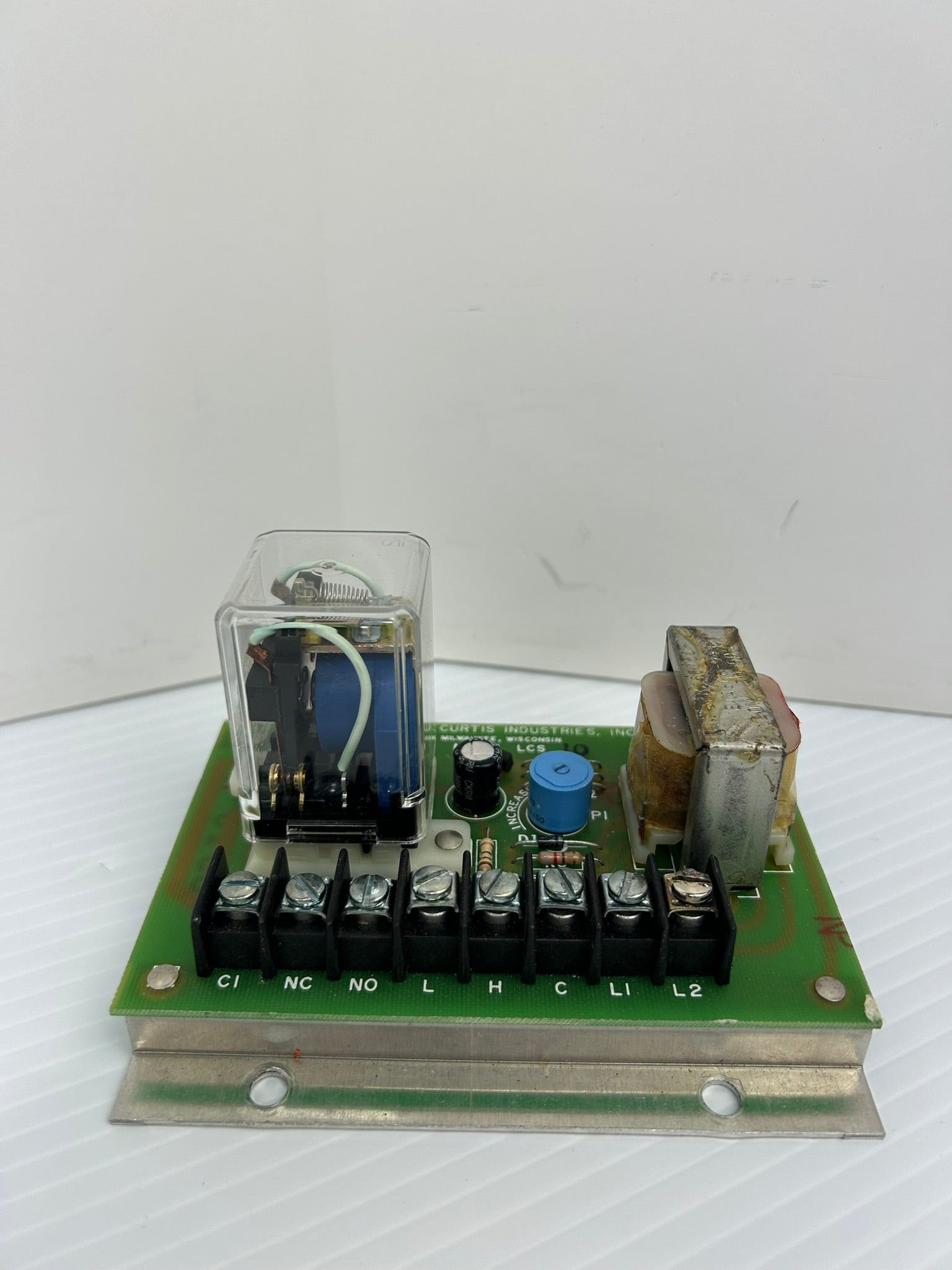 Curtis Industries LCS 10 Circuit Board With Deltrol S155D Relay and Transformer