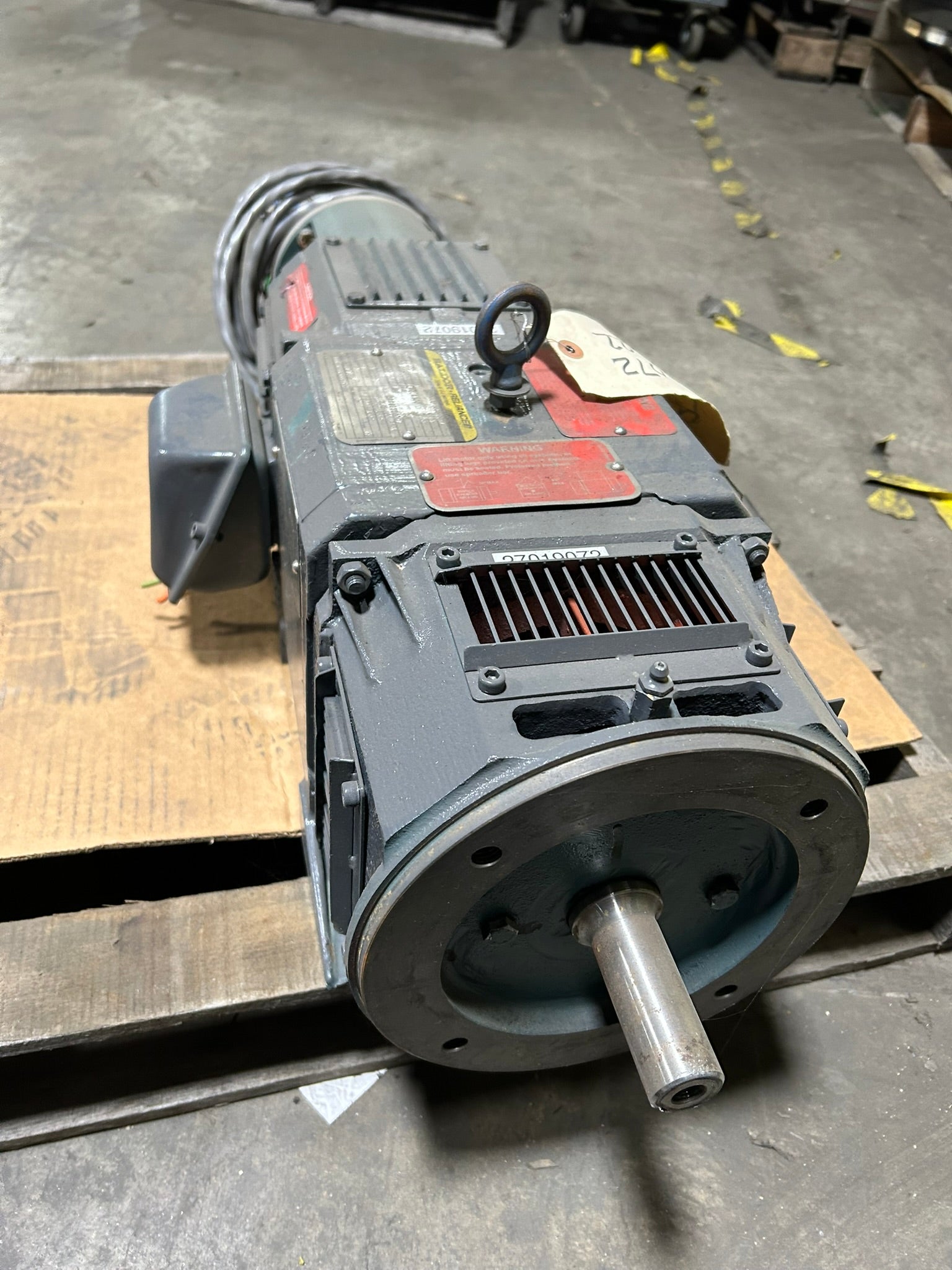 Baldor Reliance 018-A000-0007 Electric Motor with Tamagawa 800123-R FA-Solver