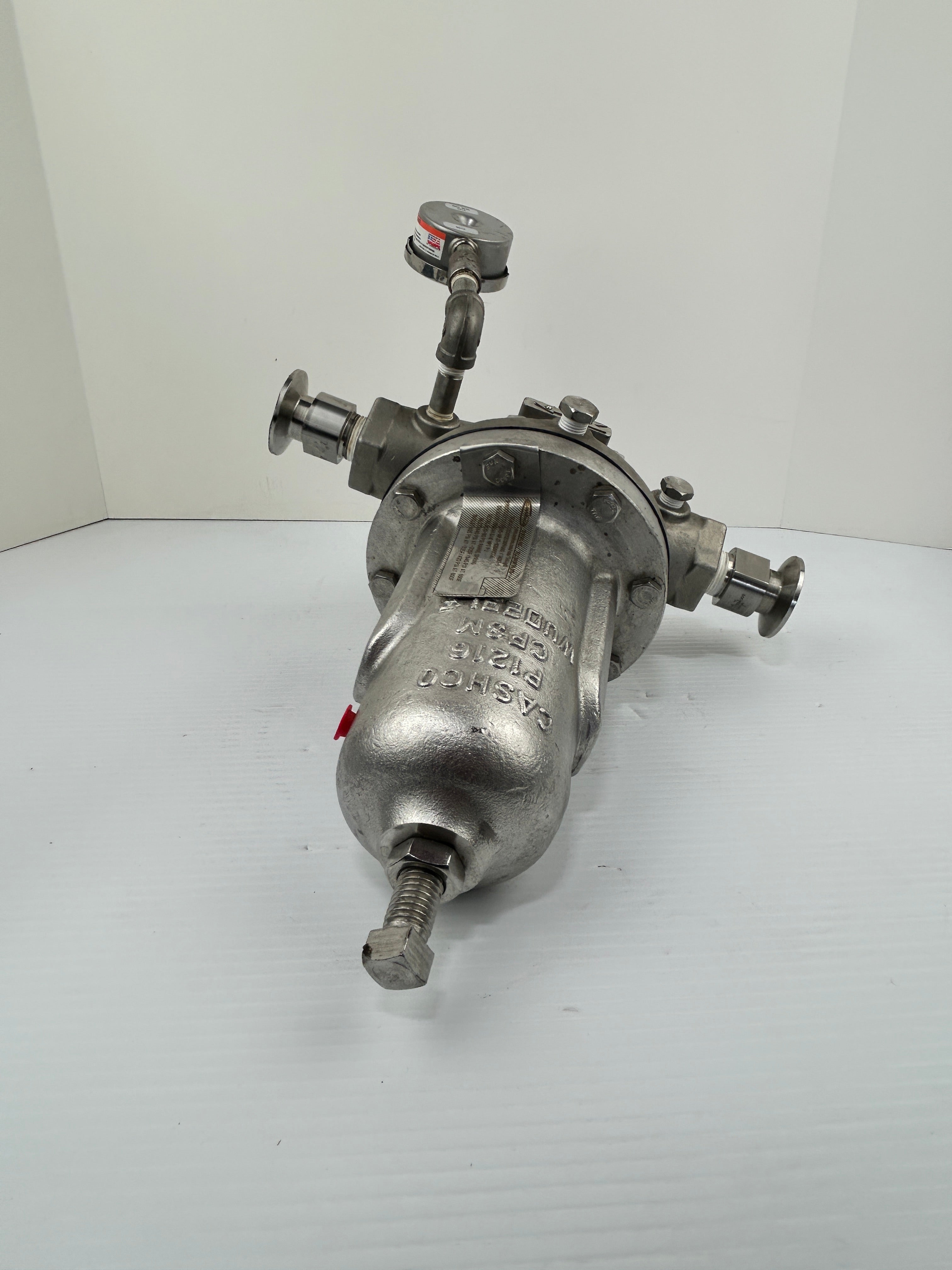 Cashco DA1 CF3M Pressure Regulator 3/4" NPT PJ 20-80 PSI D15-APJ7-1C100000E