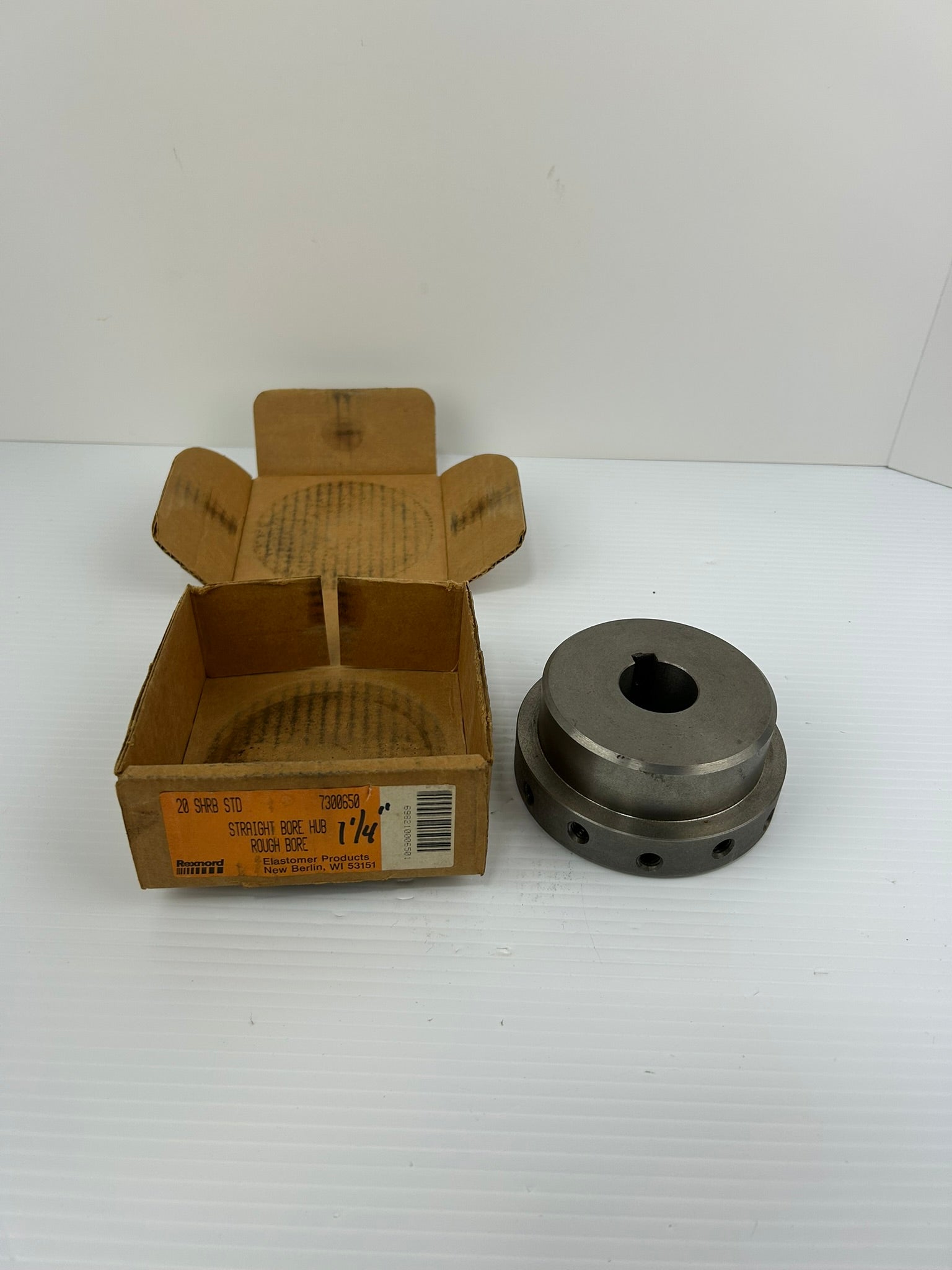 Rexnord 7300650 Straight Bore Hub Rough Bore 20 SHRB STD