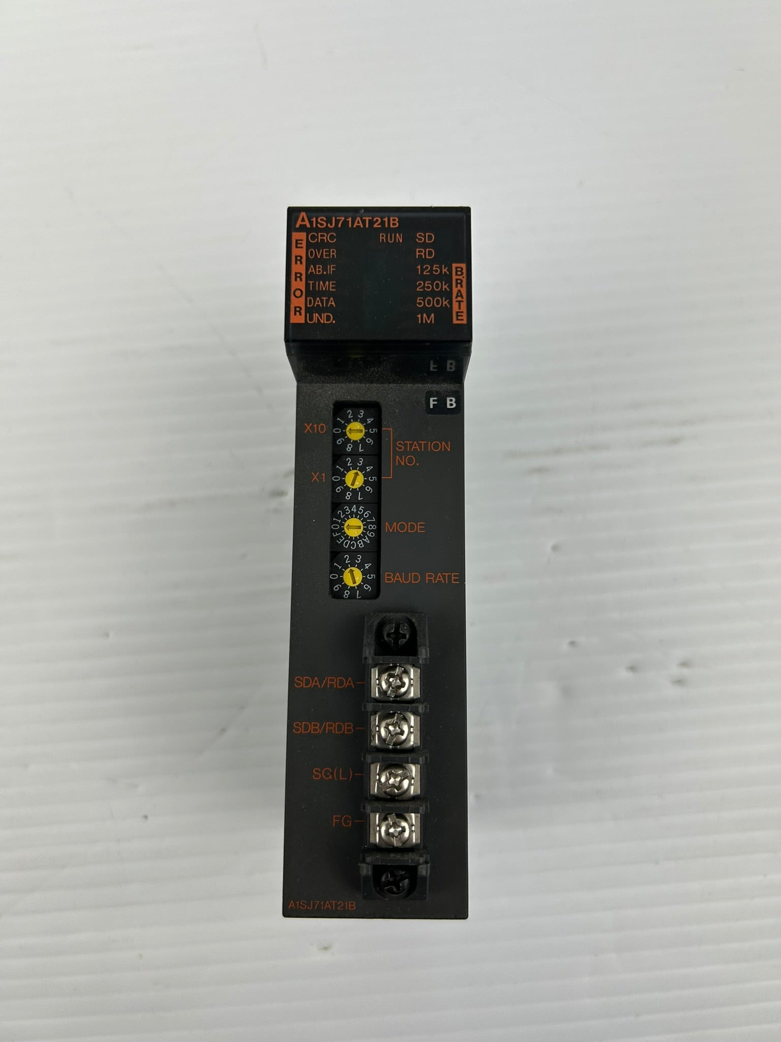Mitusbishi A1SJ71AT21B Datalink Unit PLC Module