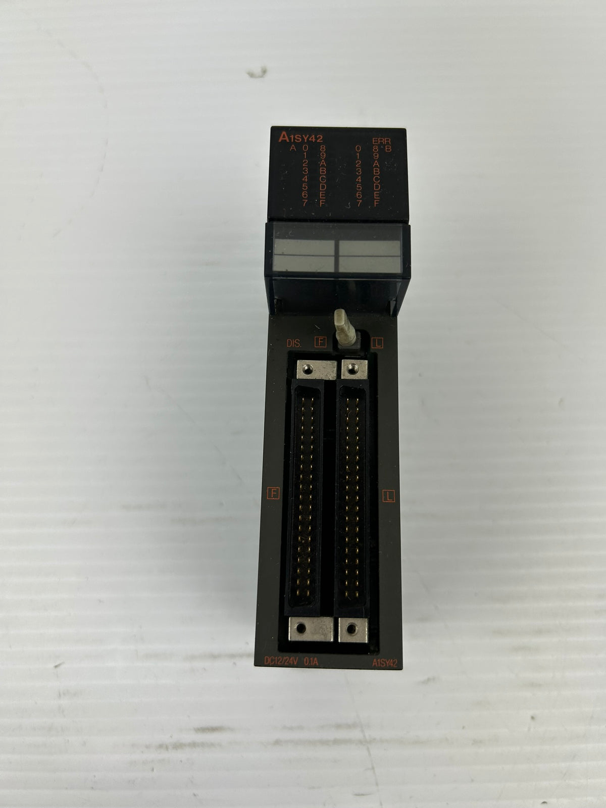 Mitsubishi A1SY42 Output Unit PLC Module 12/24VDC 0.1A