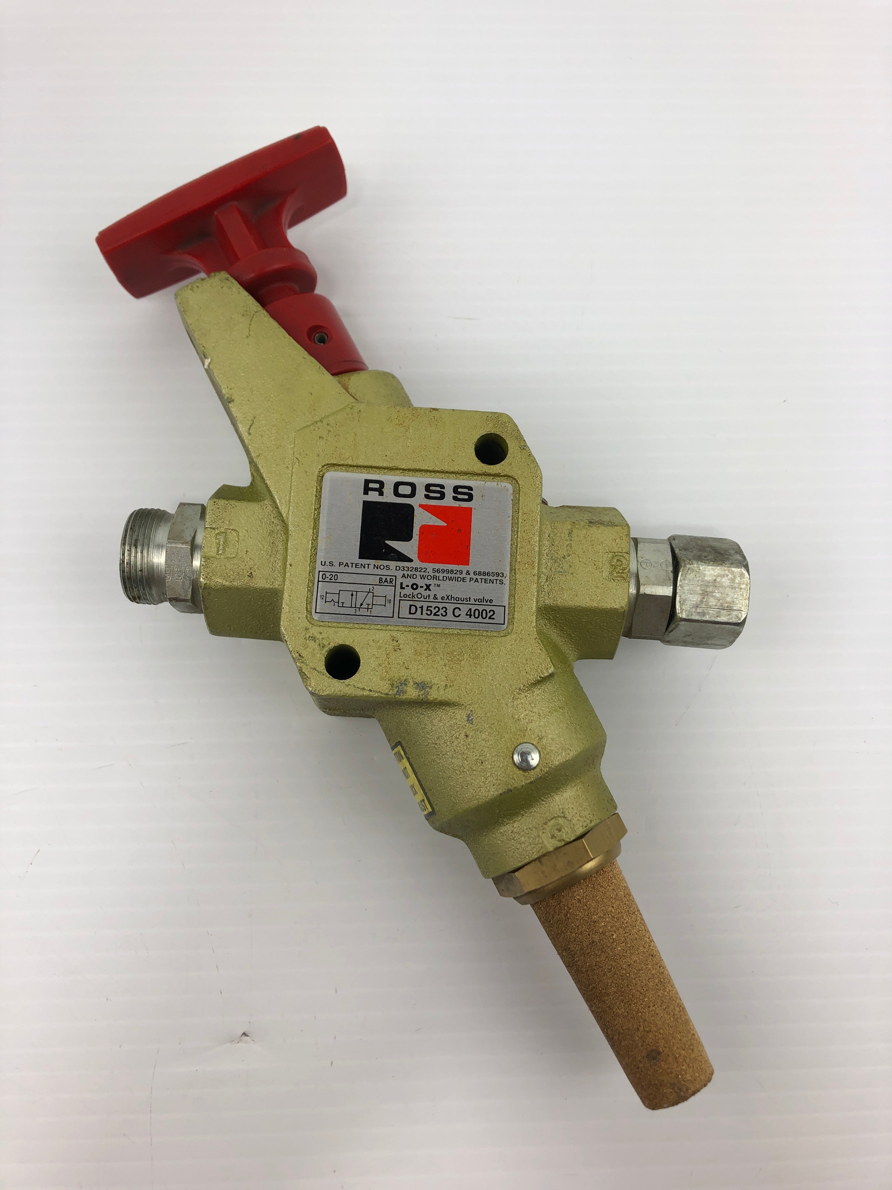 Ross D1523 C 4002 L-O-X Lockout and Exhaust Valve