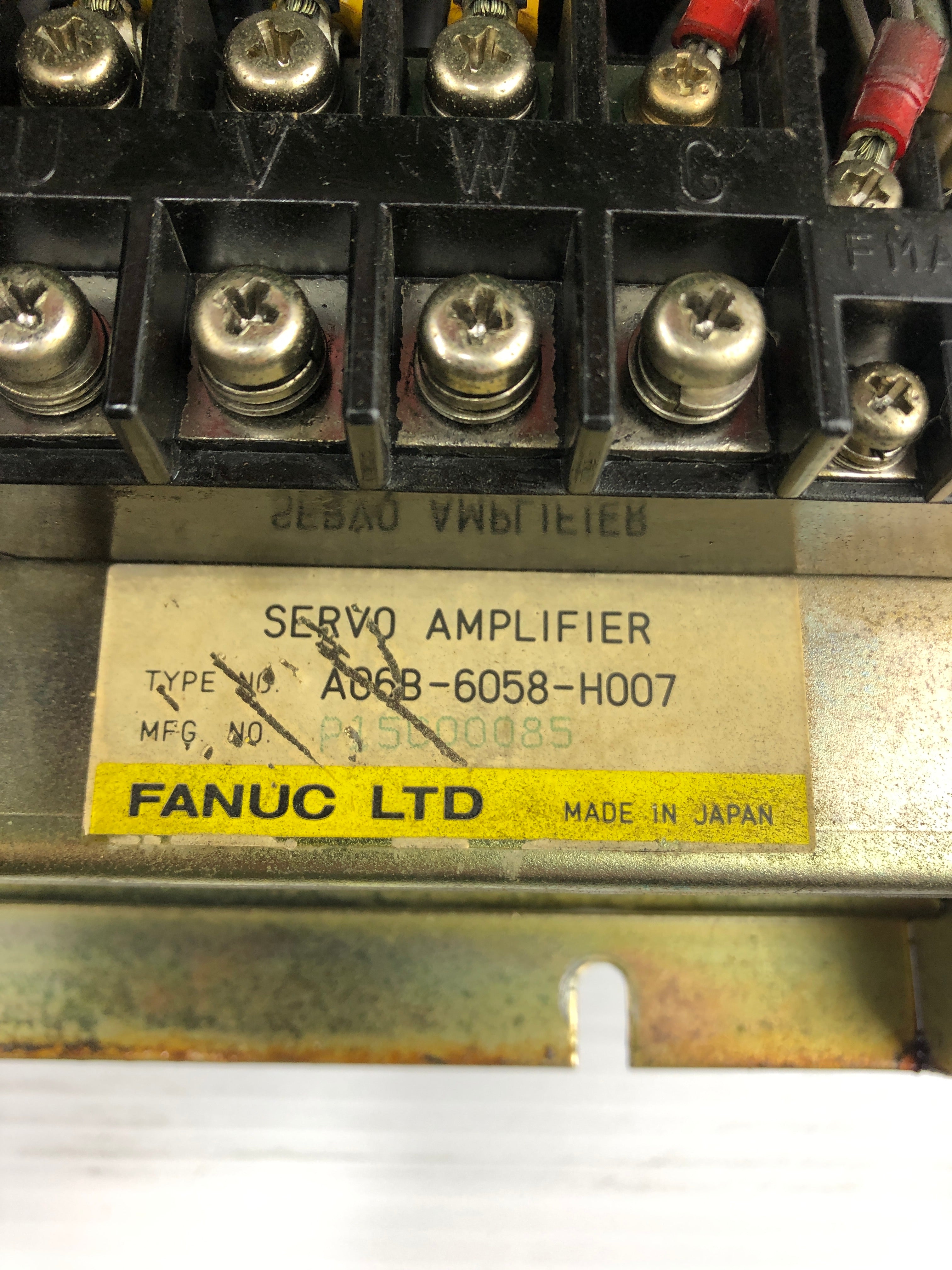 Fanuc A06B-6058-H007 Servo Drive Amplifier